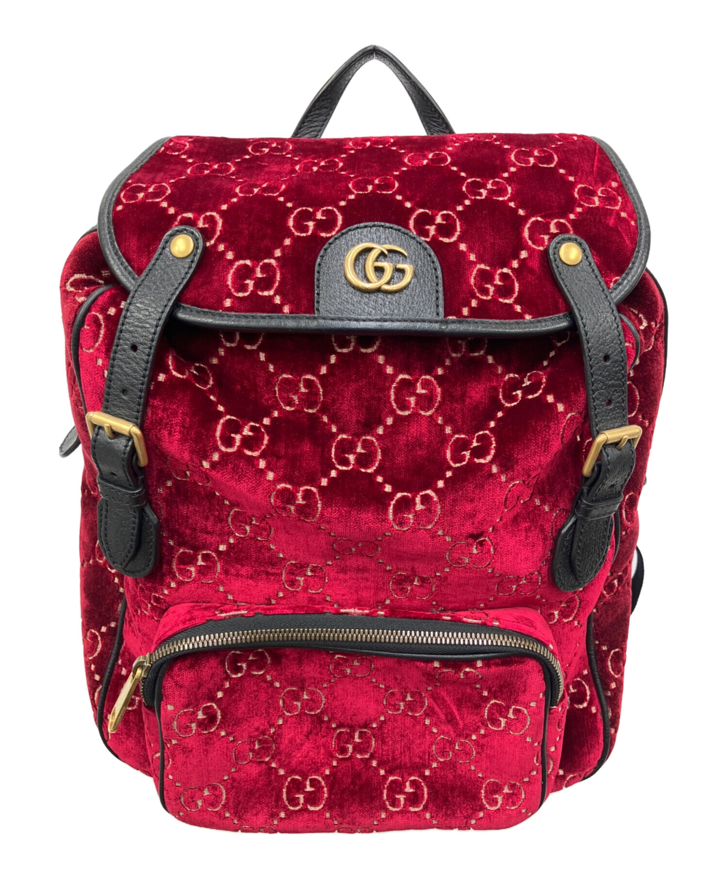中古・古着通販】GUCCI (グッチ) リュック レッド｜ブランド・古着通販