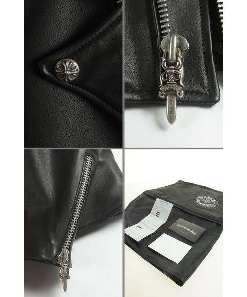 中古・古着通販】CHROME_HEARTS（クロムハーツ） BASIC MOTO レザー