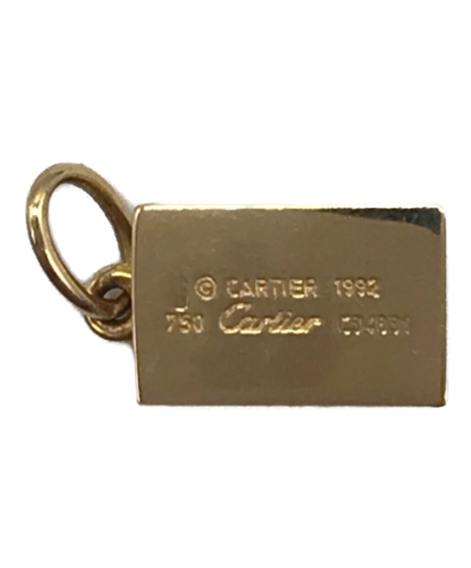Cartier ペンダントトップ 中古・古着通販】Cartier (カルティエ) インゴットモチーフペンダント