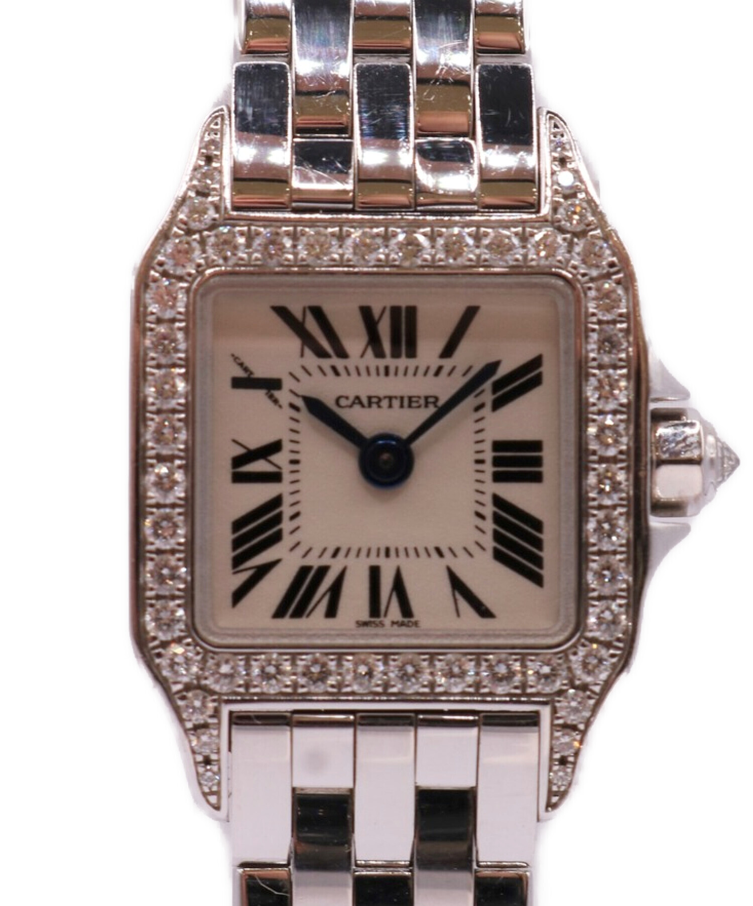 中古・古着通販】Cartier (カルティエ) サントスドゥモワゼルミニ
