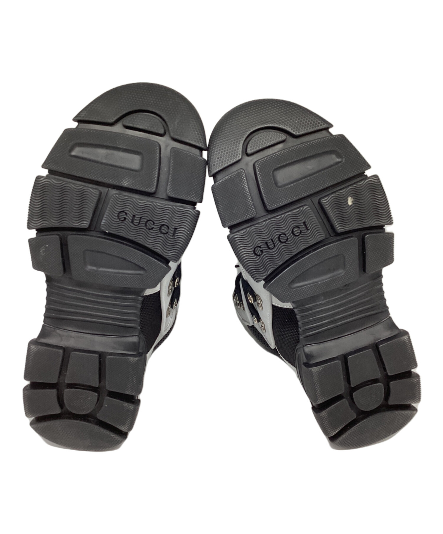 中古・古着通販】GUCCI (グッチ) スノーブーツ グレー サイズ:無し