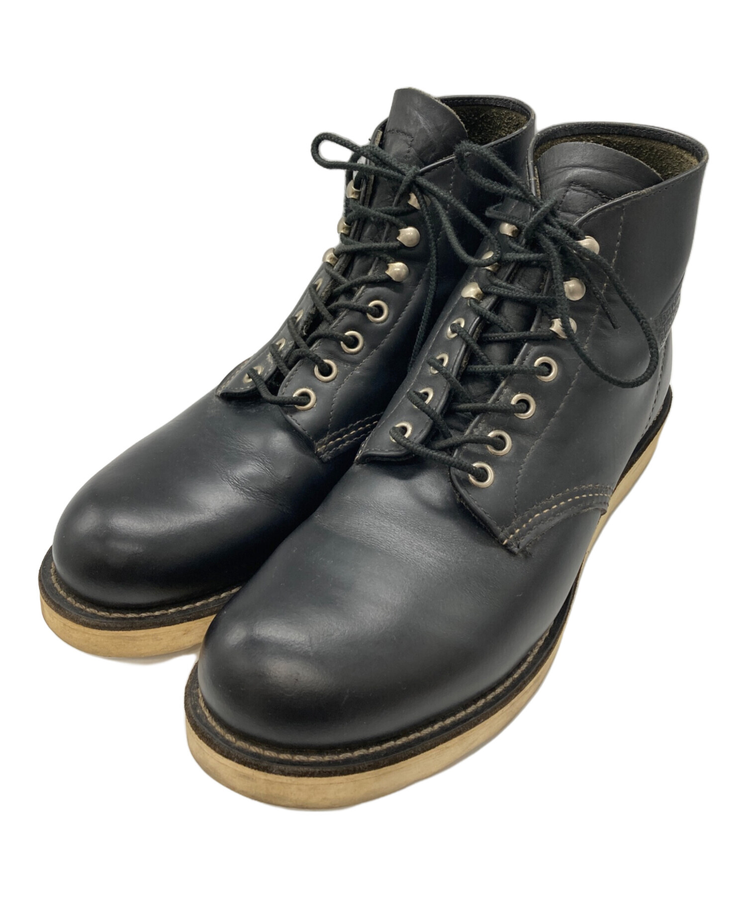 中古・古着通販】RED WING (レッドウィング) ブーツ ブラック サイズ 