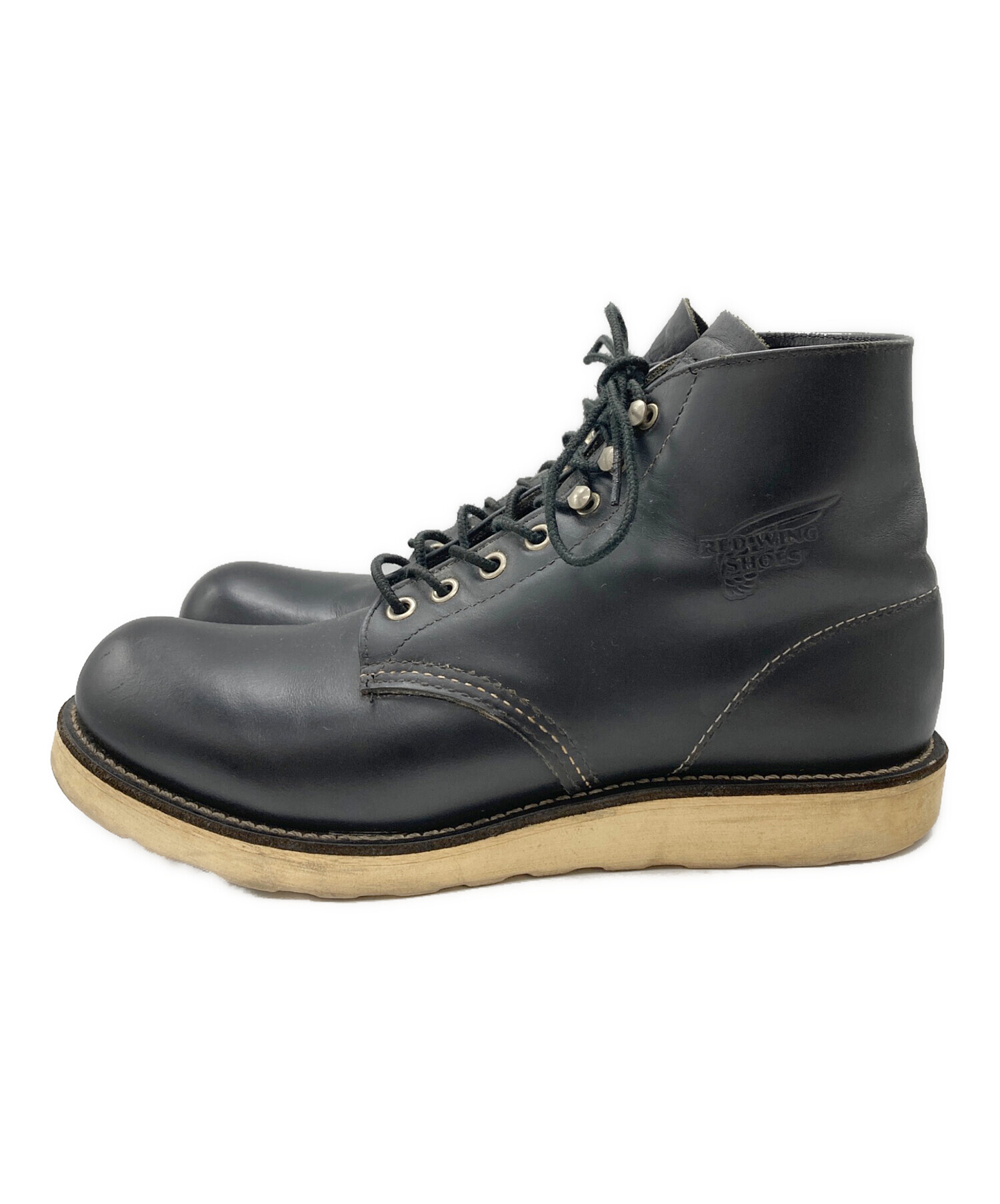 中古・古着通販】RED WING (レッドウィング) ブーツ ブラック サイズ 