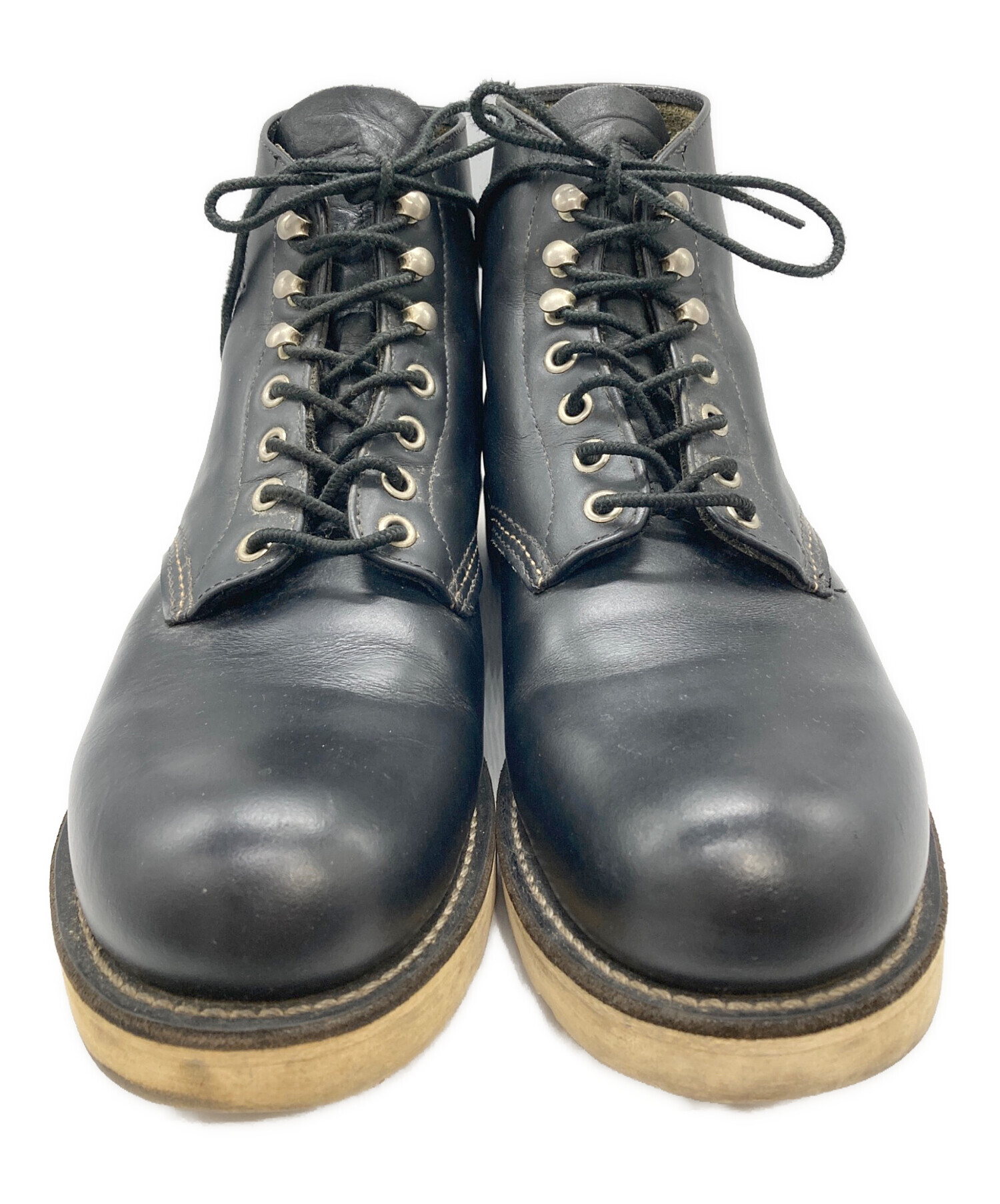 中古・古着通販】RED WING (レッドウィング) ブーツ ブラック サイズ 