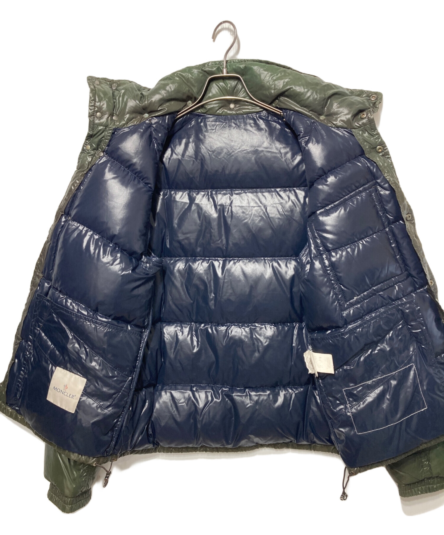 中古・古着通販】MONCLER (モンクレール) K2ダウンジャケット グリーン 