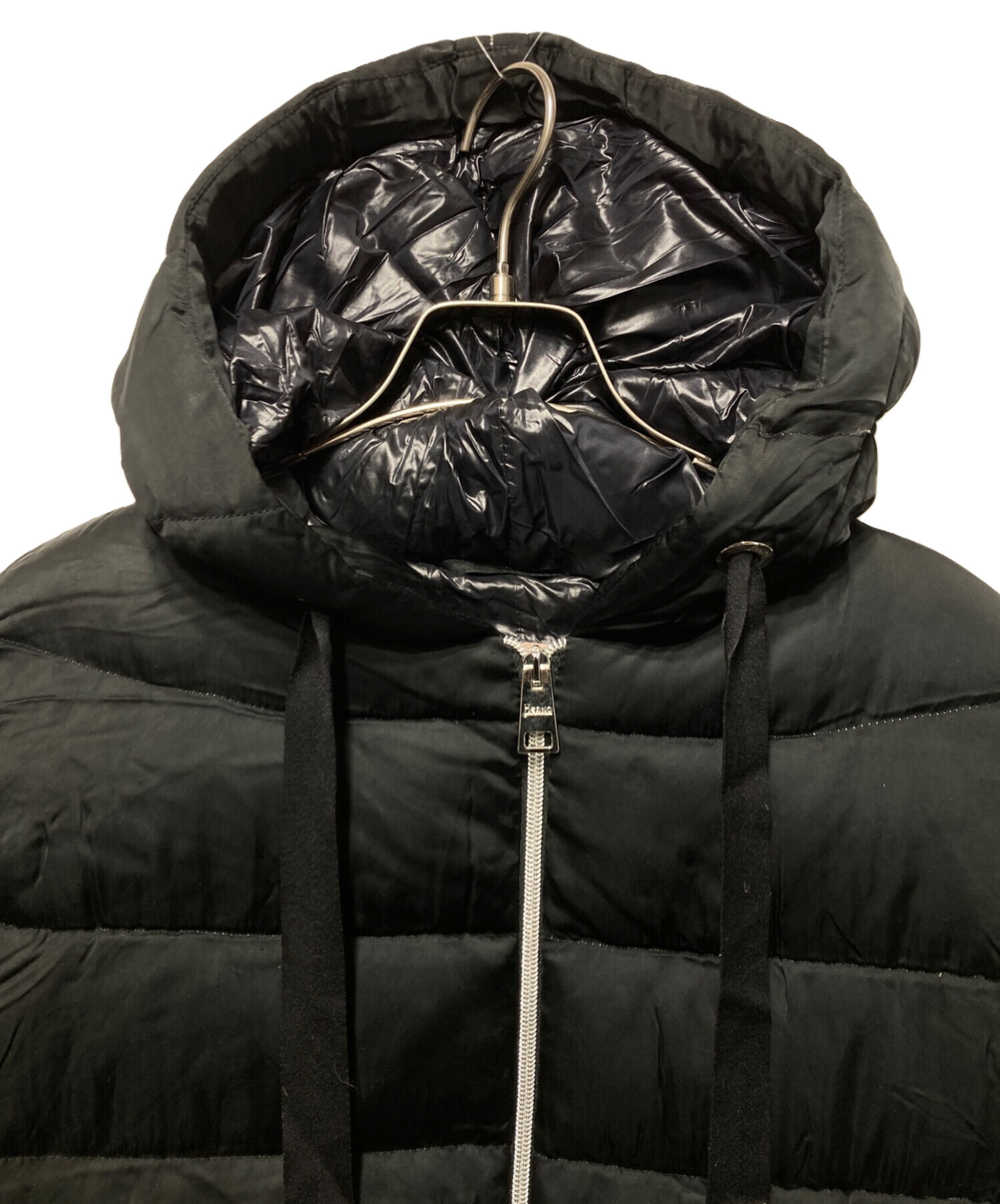 中古・古着通販】HERNO (ヘルノ) ダウンジャケット ブラック サイズ:38