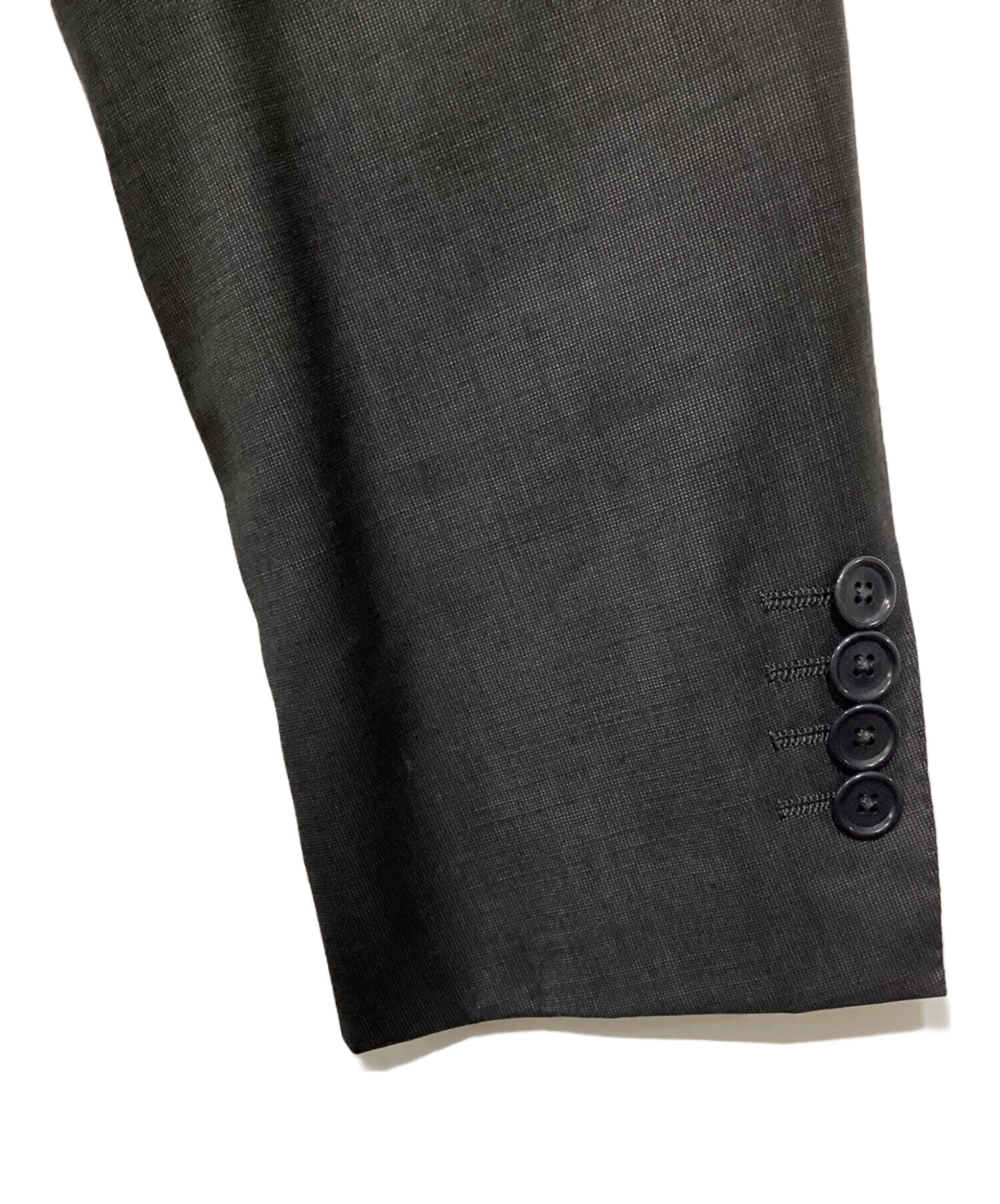 中古・古着通販】BEAMS F (ビームスエフ) 段返り3Bスーツ グレー