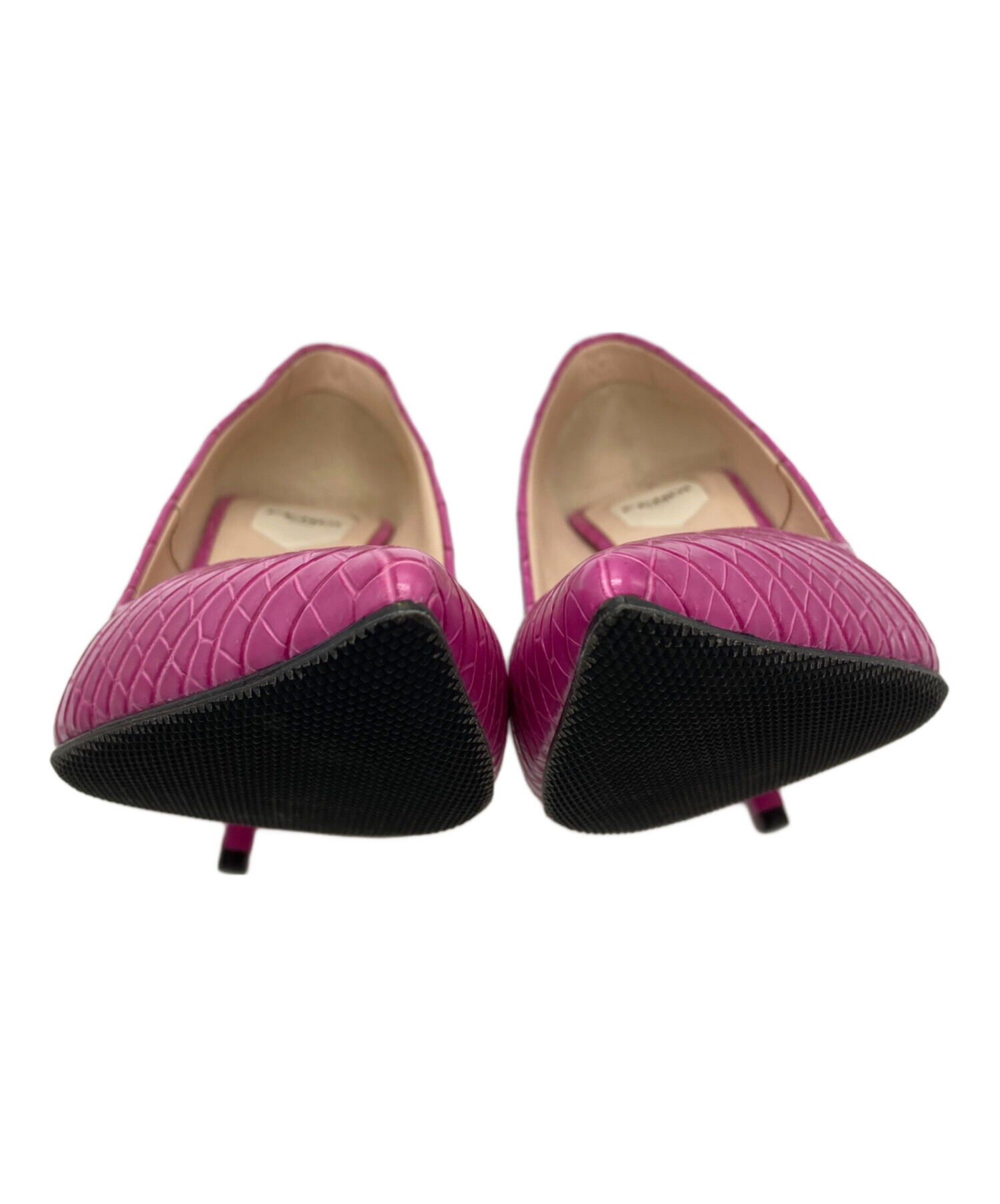 中古・古着通販】FENDI (フェンディ) ポインテッドトゥパンプス ピンク 