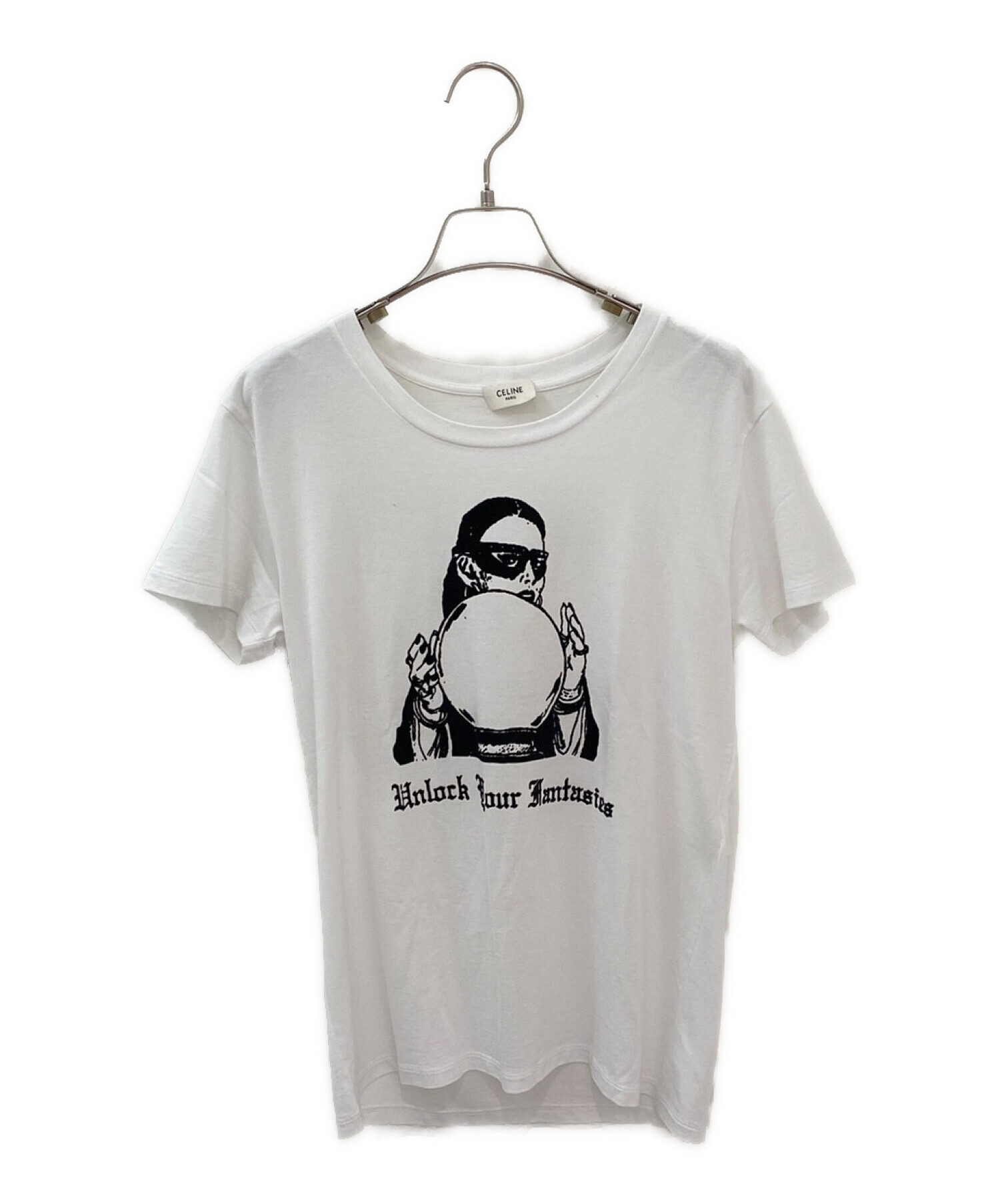 中古・古着通販】CELINE (セリーヌ) UNLOCK YOUR FANTASIES Tシャツ