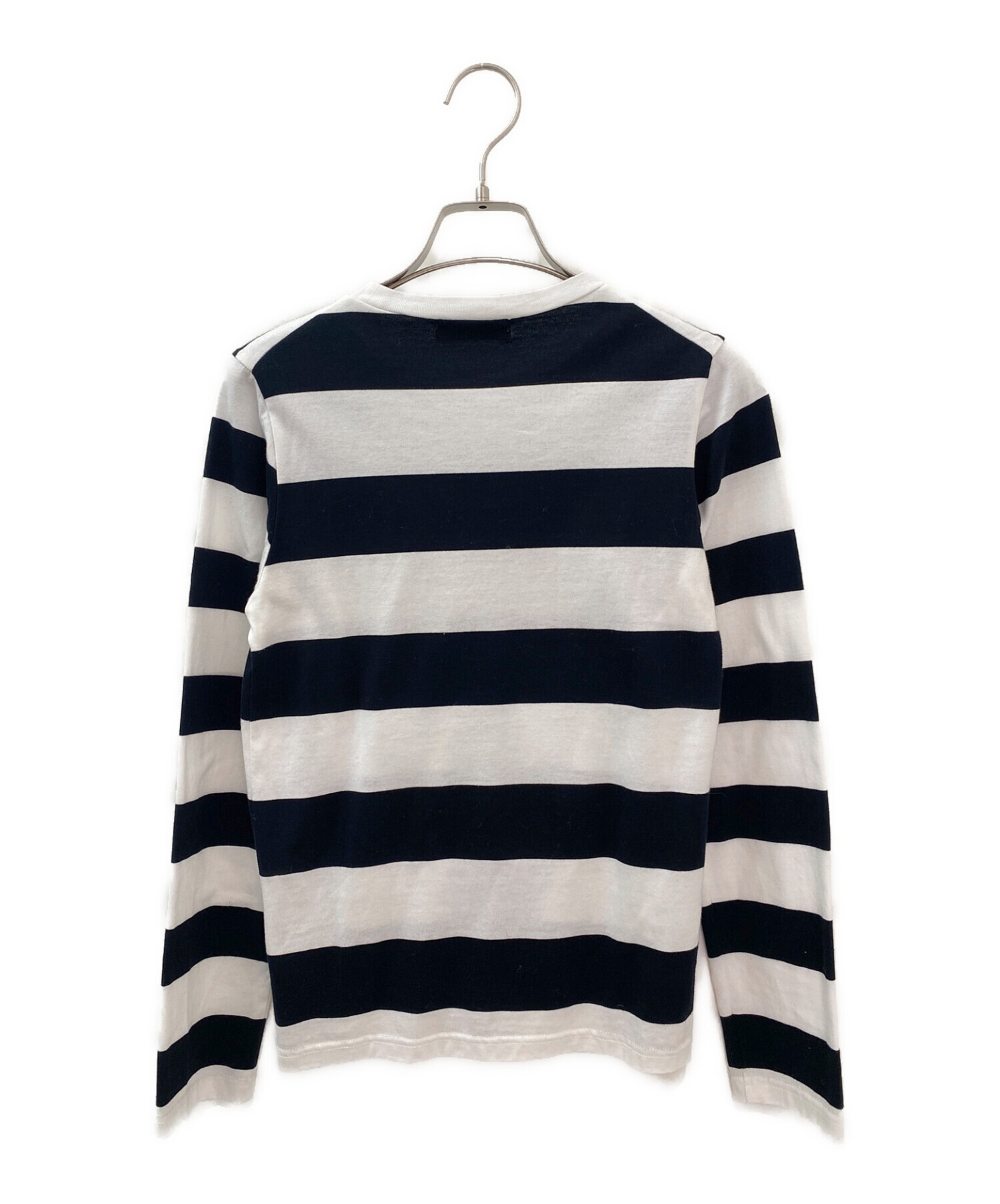 マディソンブルー ボーダー カットソー 長袖Tシャツ ロンT バスク