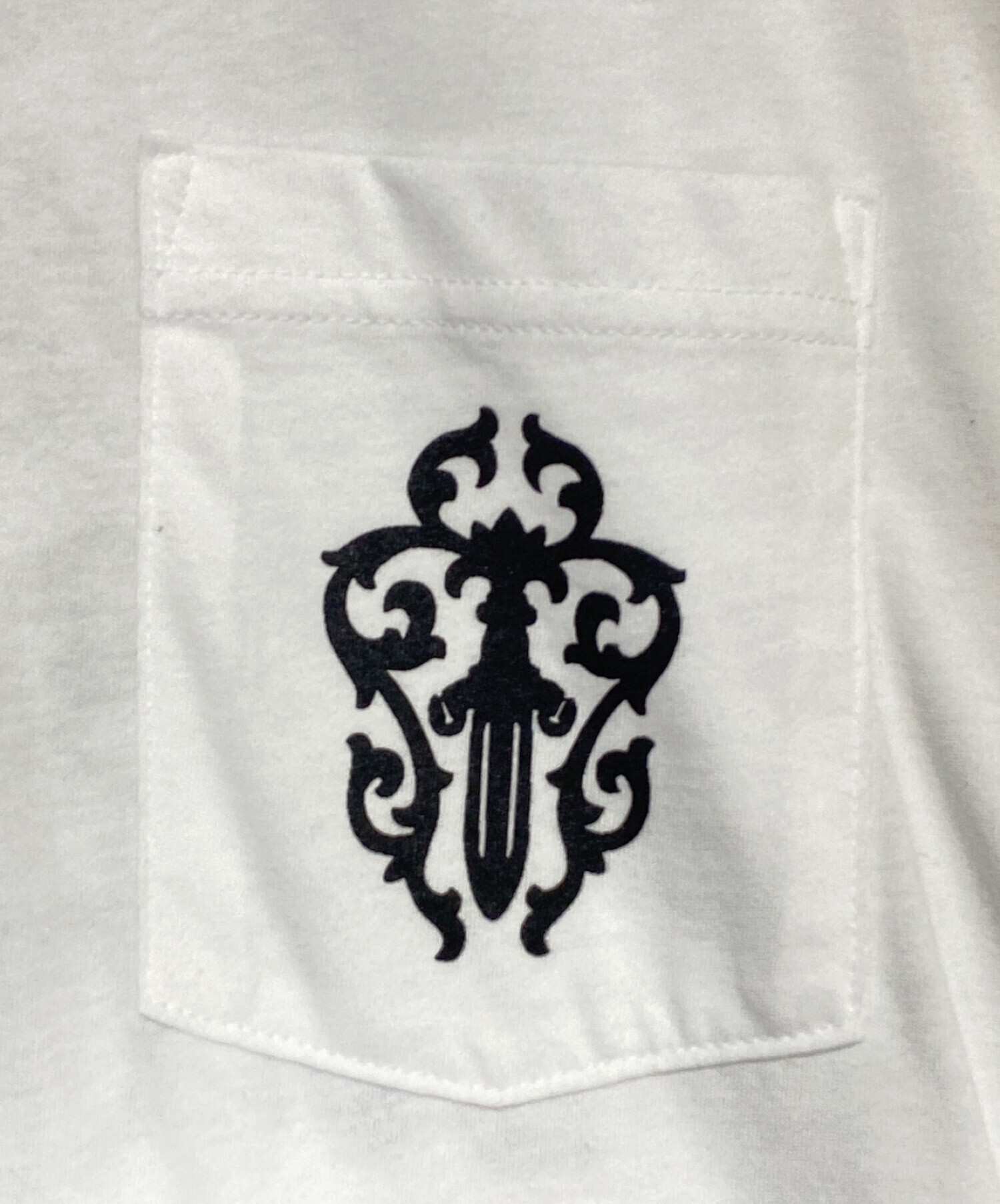 中古・古着通販】CHROME HEARTS (クロムハーツ) Back Dagger Print