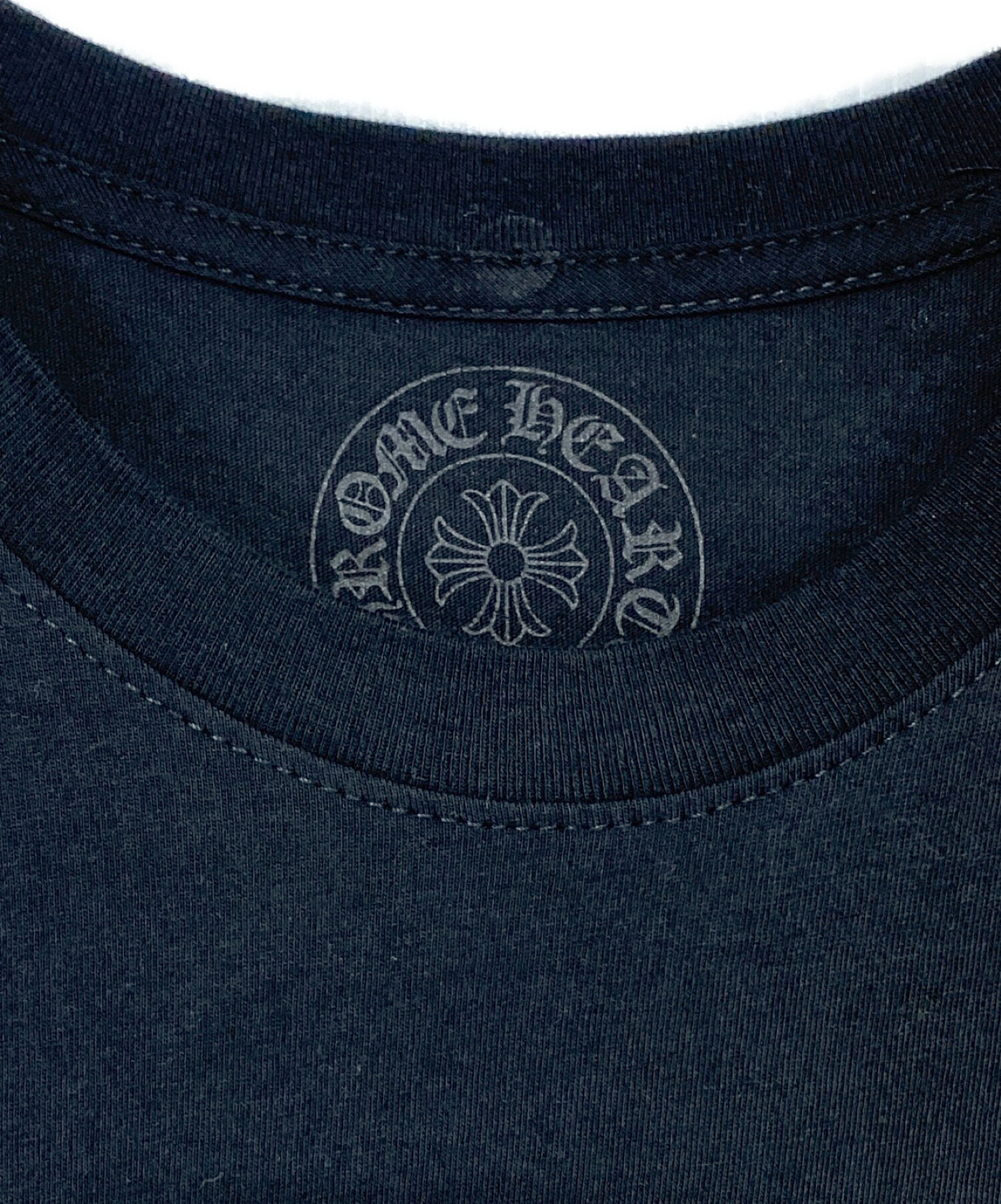 中古・古着通販】CHROME HEARTS (クロムハーツ) 半袖Tシャツ ブラック