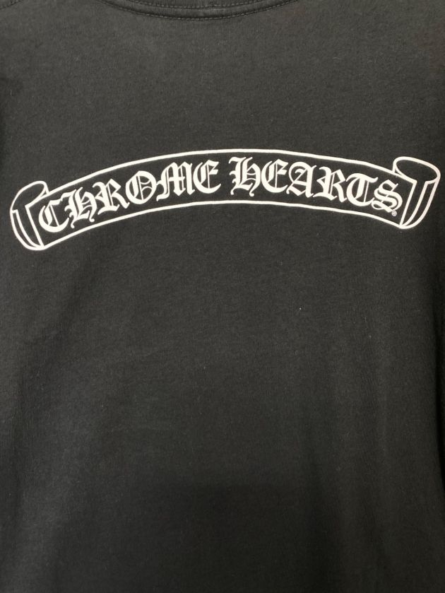 中古・古着通販】CHROME HEARTS (クロムハーツ) 半袖Tシャツ ブラック