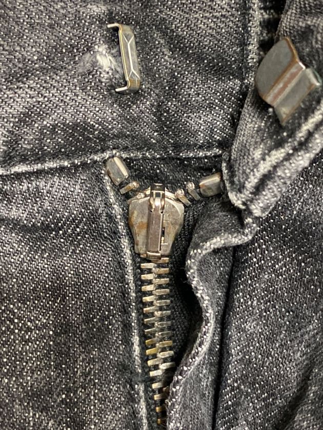 中古・古着通販】BALMAIN (バルマン) クラッシュバイカーデニム