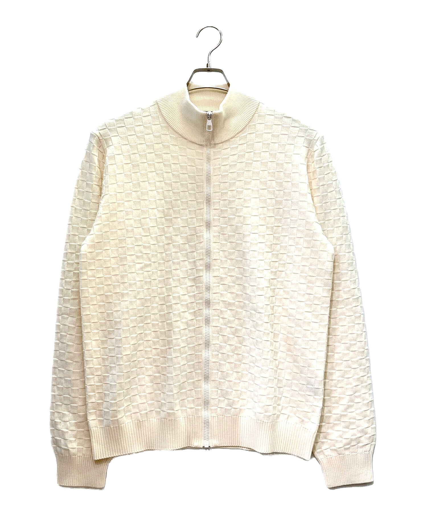 中古・古着通販】LOUIS VUITTON (ルイ ヴィトン) ダミエジップニット  