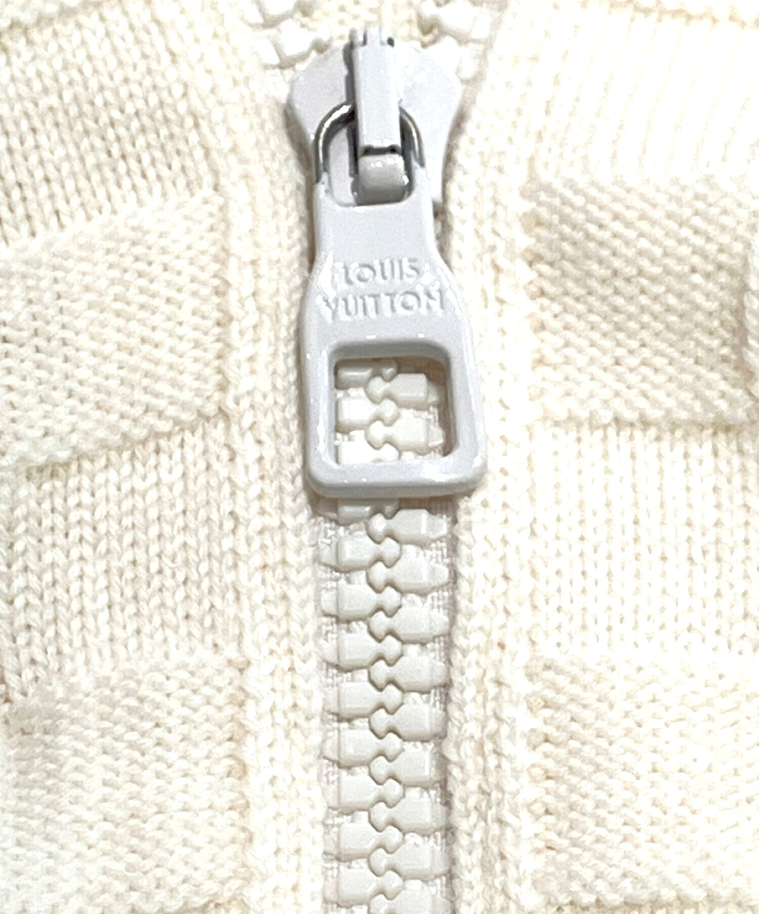 中古・古着通販】LOUIS VUITTON (ルイ ヴィトン) ダミエジップニット  