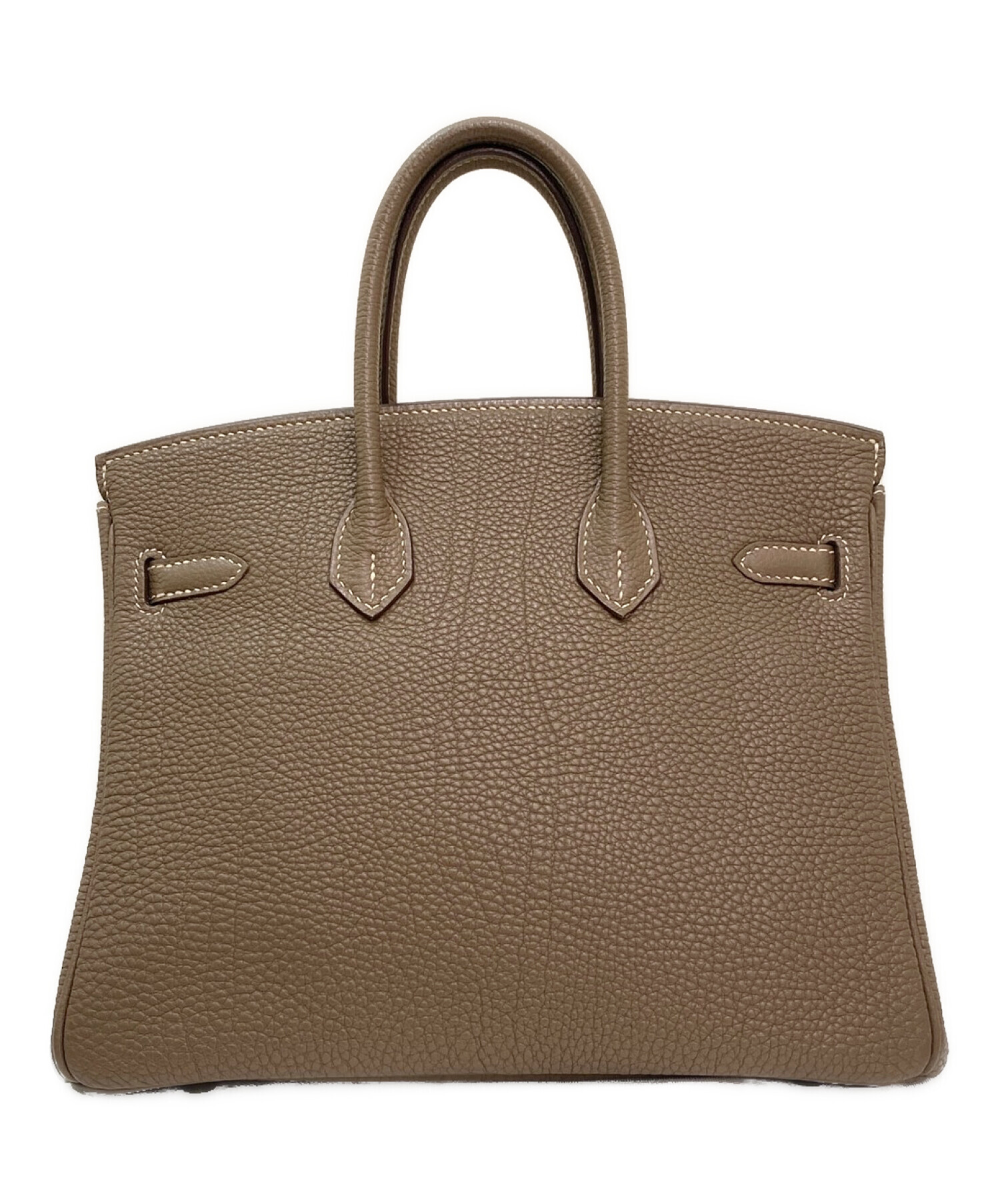 エルメス HERMES ハンドバッグ バーキン30 T刻印 SV金具 エトゥープ トリヨンクレマンス 【中古】(68661) 中古・古着通販】HERMES (エルメス) バーキン25 エトゥープ サイズ:25