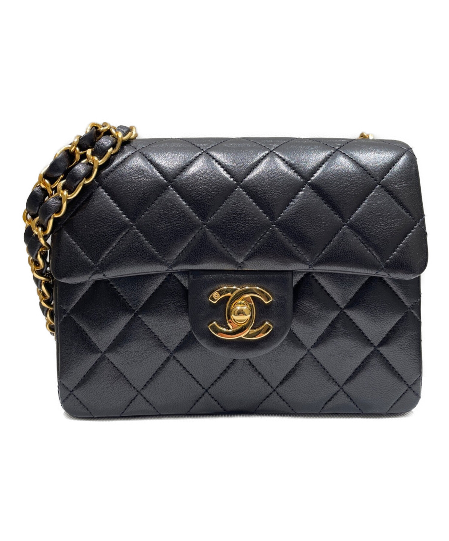 中古・古着通販】CHANEL (シャネル) ミニマトラッセ ブラック サイズ 
