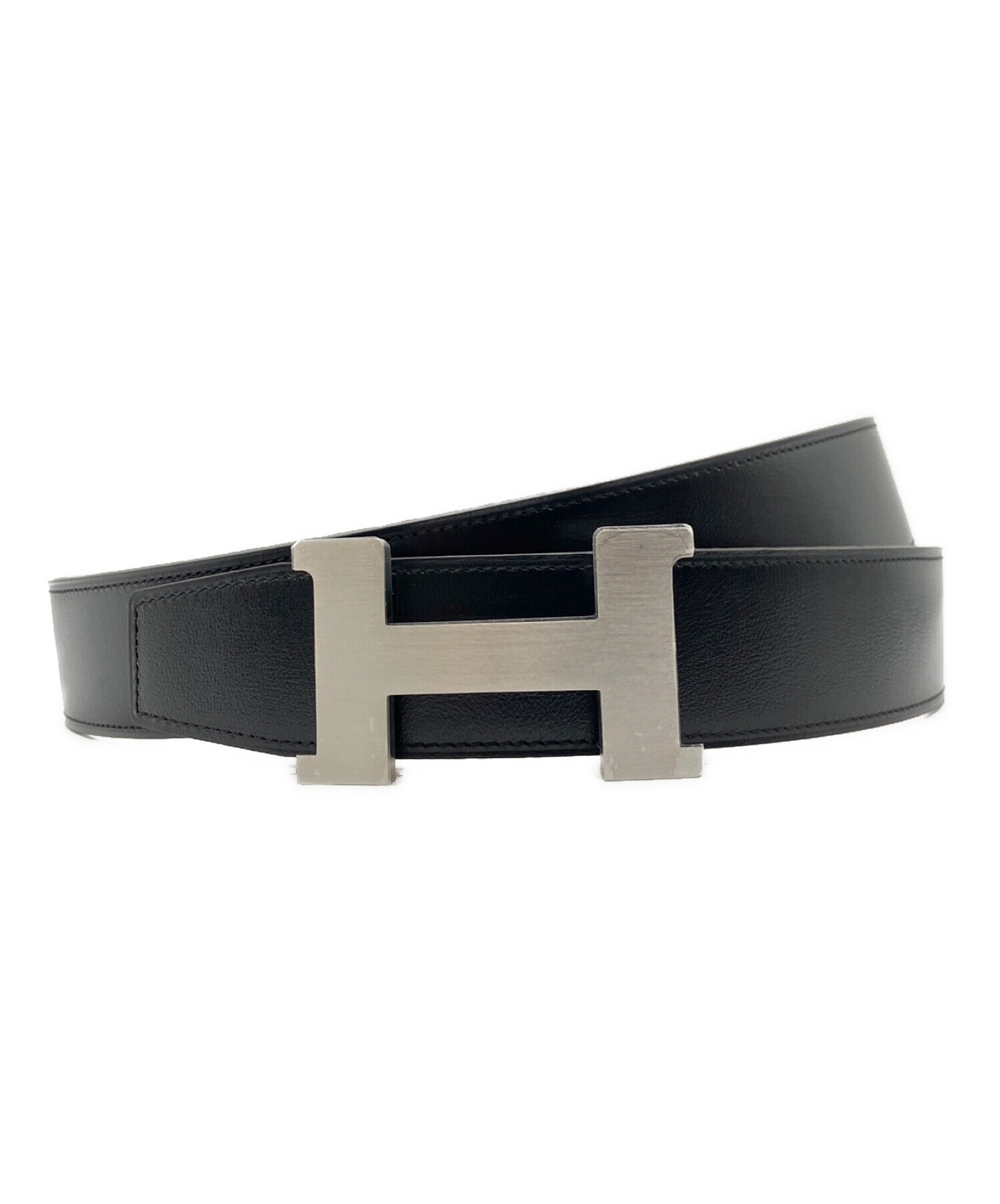中古・古着通販】HERMES (エルメス) コンスタンスベルト ブラック 