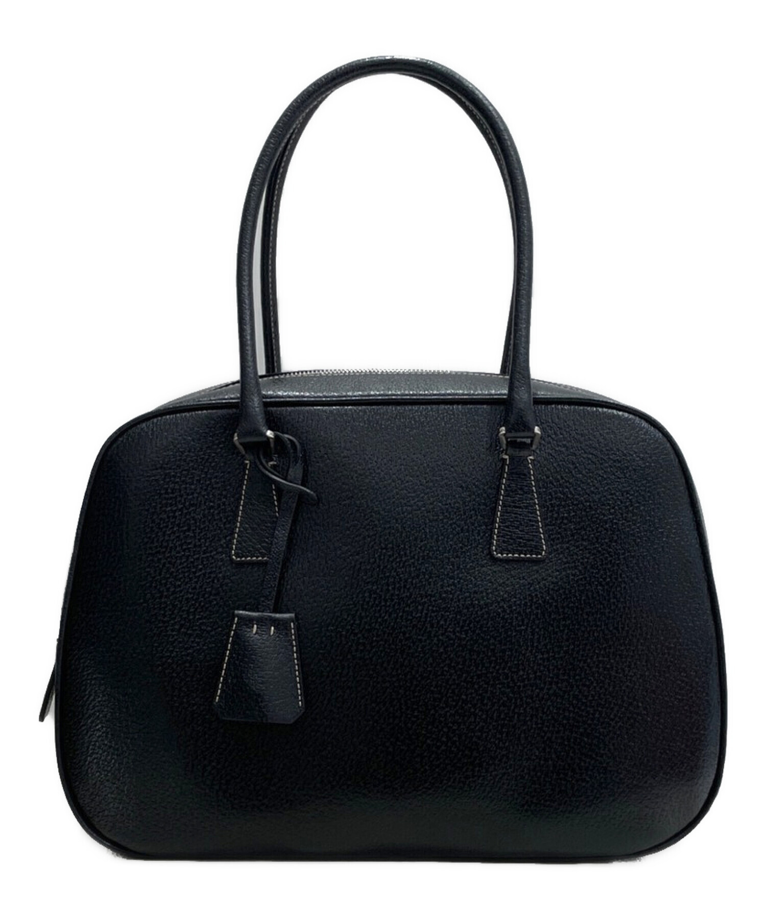 プラダ　ボストン　ユーズド 中古・古着通販】PRADA (プラダ) ボストンバッグ ブラック｜ブランド