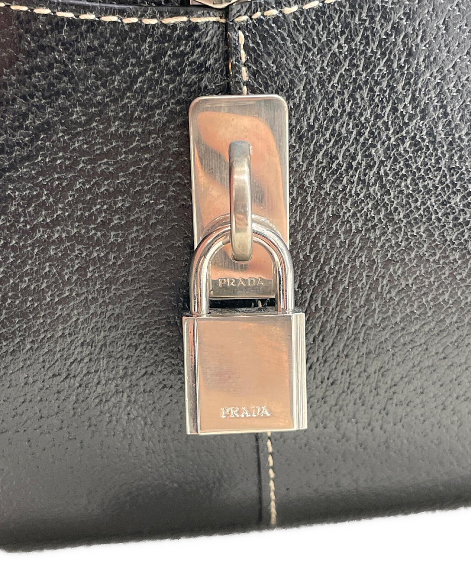 中古・古着通販】PRADA (プラダ) ボストンバッグ ブラック｜ブランド