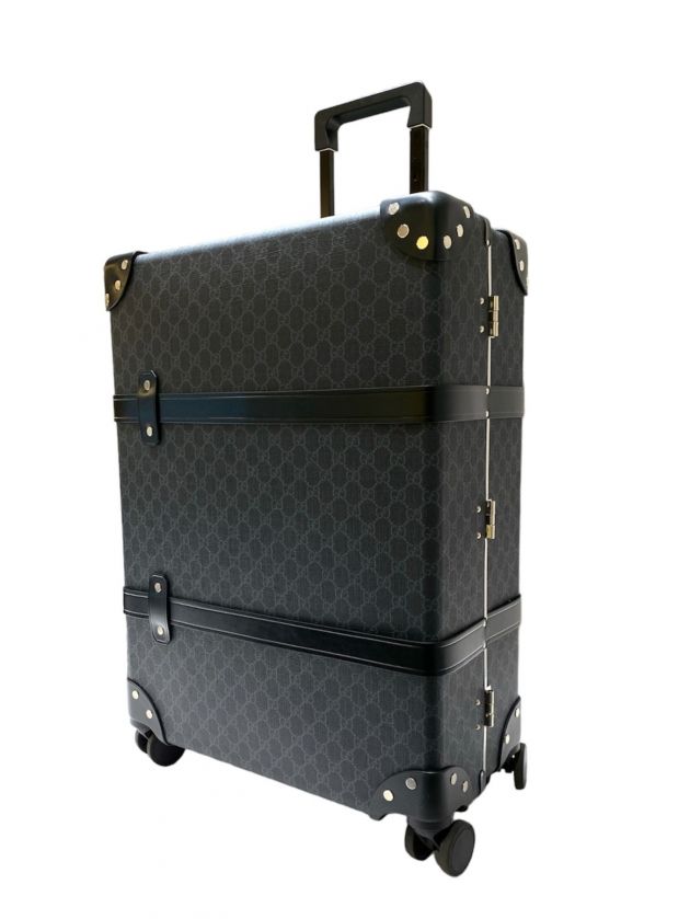Gucci ブラック キャリーケース 中古・古着通販】GUCCI (グッチ) GLOBE-TROTTER (グローブトロッター