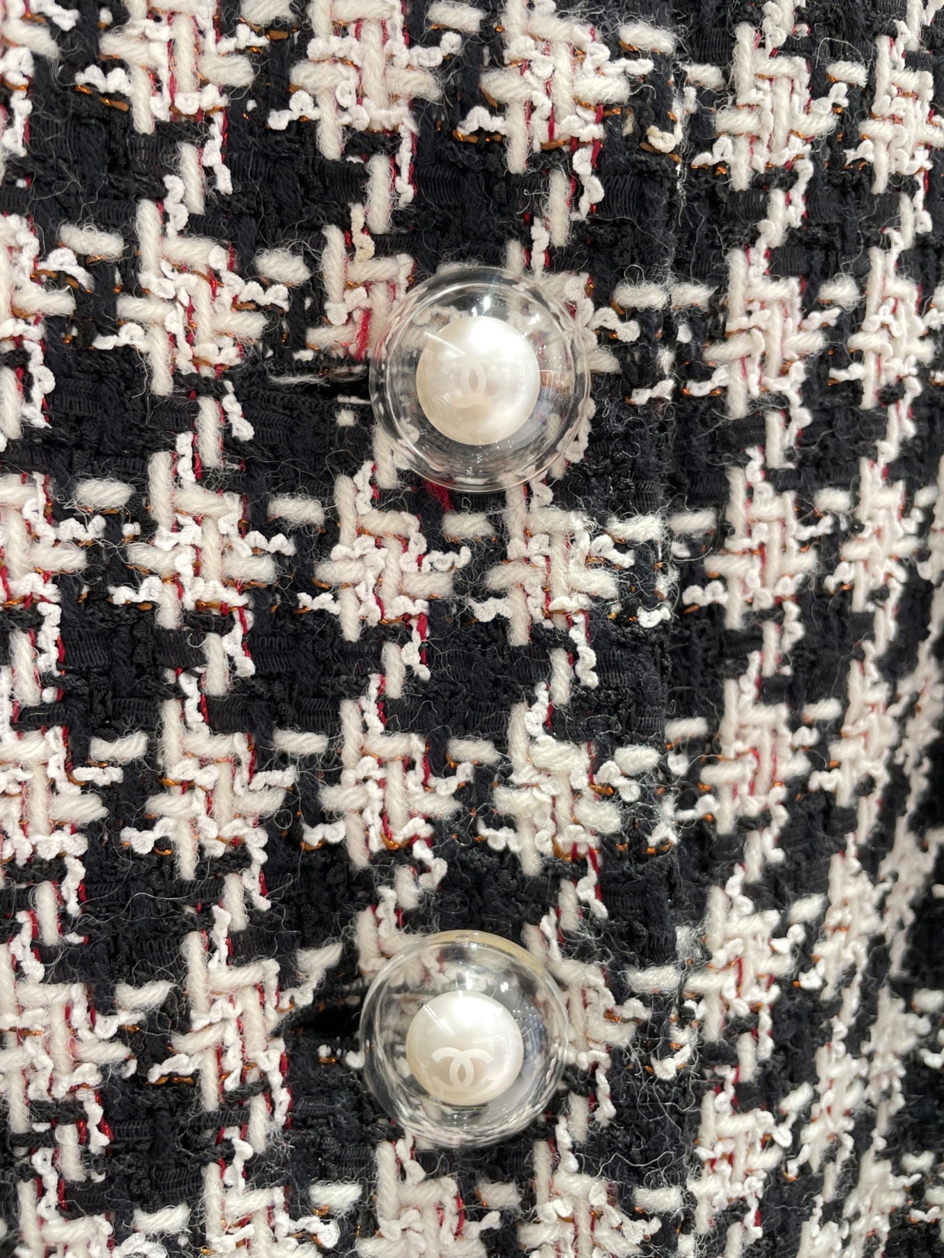 中古・古着通販】CHANEL (シャネル) ココマークボタンツイードコート 