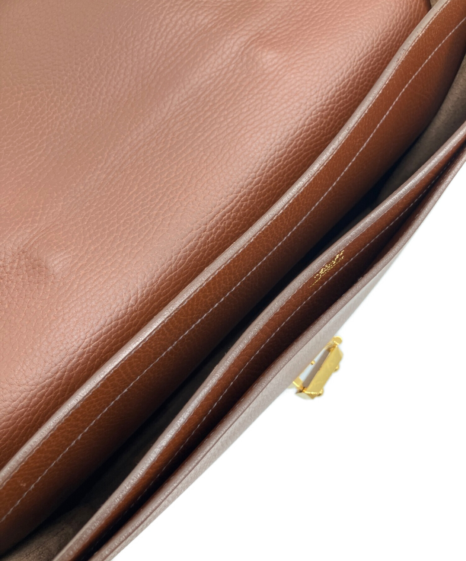 中古・古着通販】HERMES (エルメス) ブリーフケース ブラウン