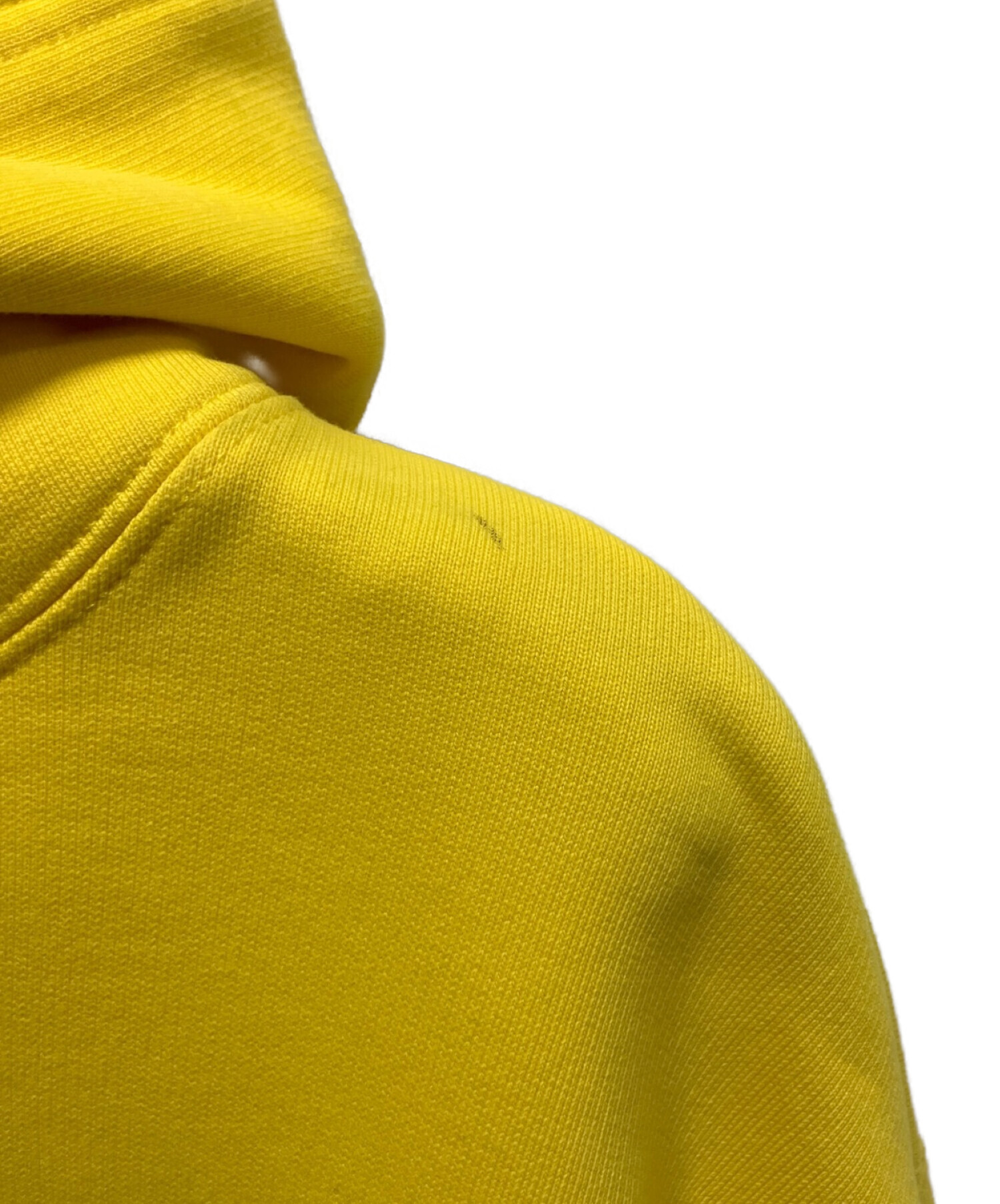 BALENCIAGA イエロー フード付きパーカー 中古・古着通販】BALENCIAGA (バレンシアガ) X-RATED プルオーバー