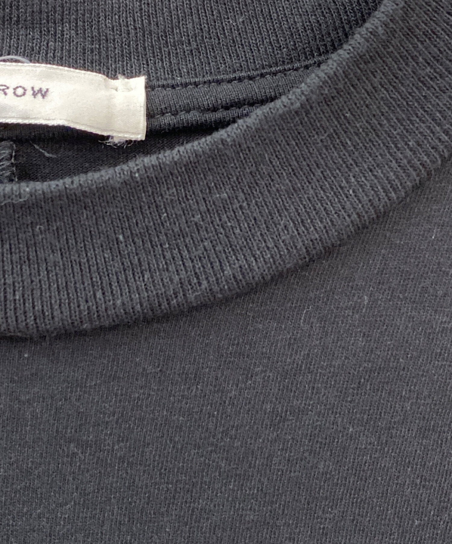 中古・古着通販】THE ROW (ザ ロウ) コットンワンピース ブラック 
