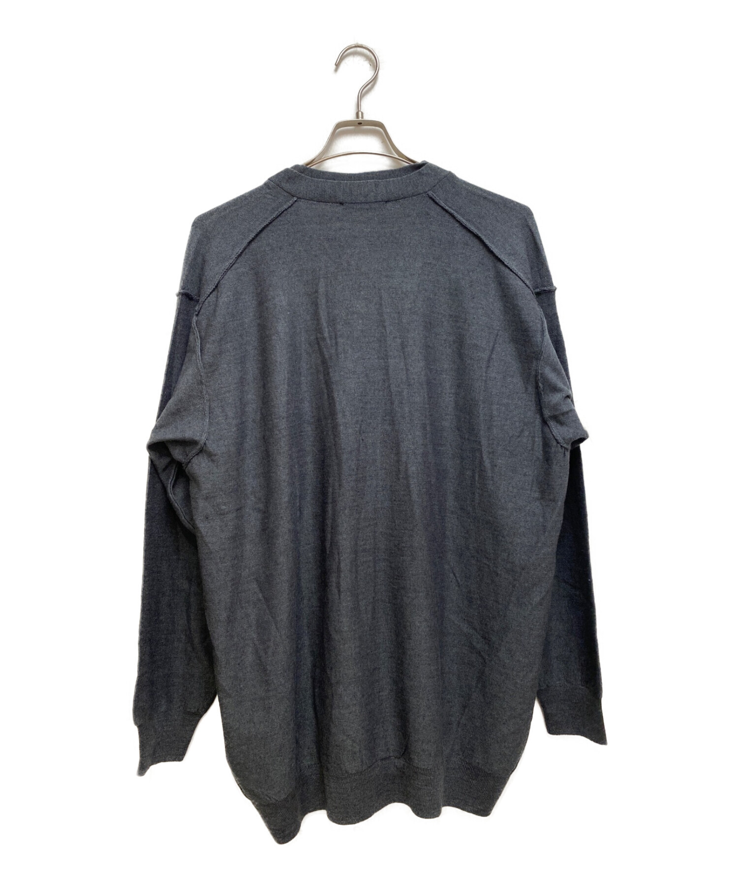 LEMAIRE ルメール カーディガン S チャコールグレー