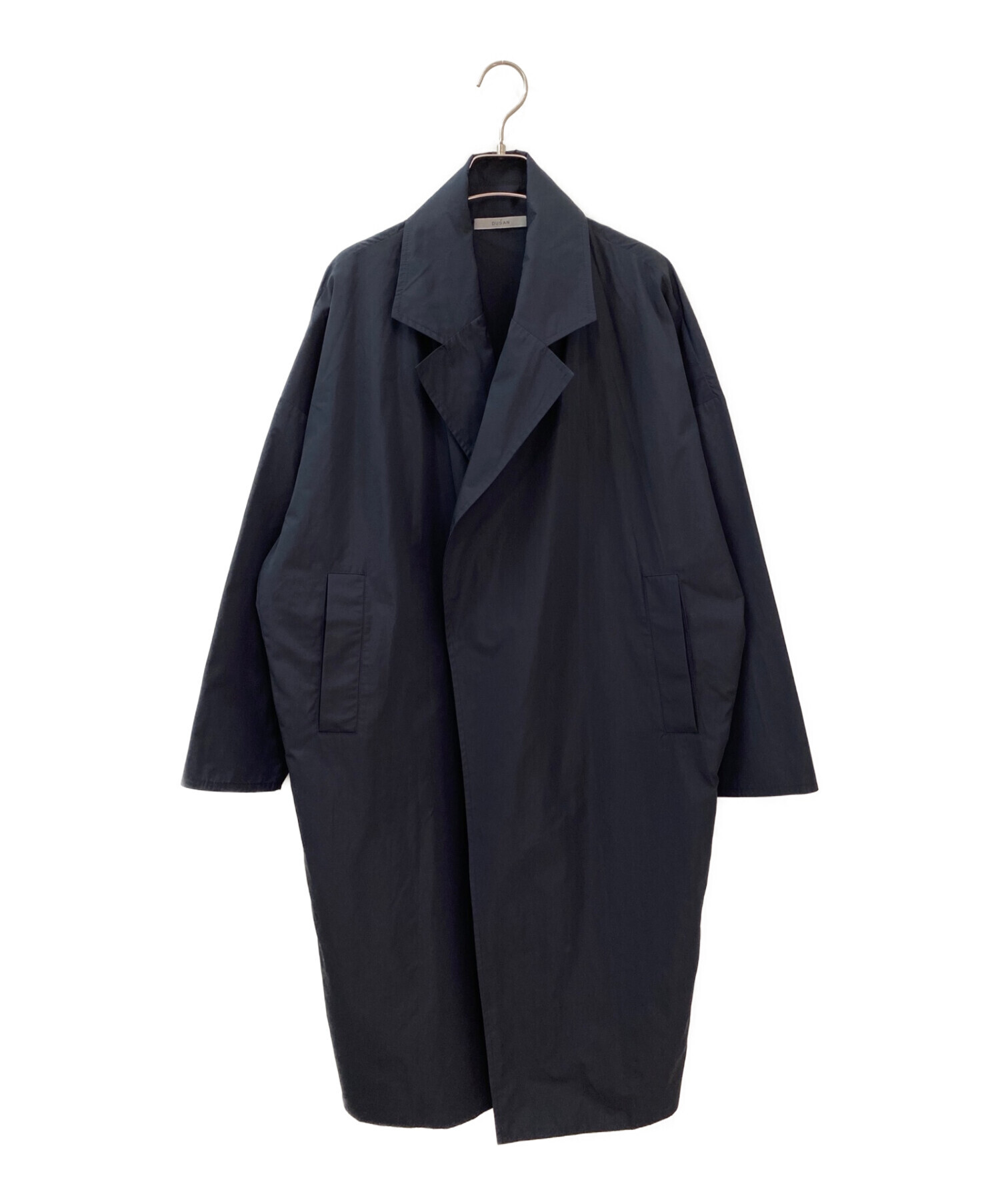 中古・古着通販】dusan (ドゥサン) OVERSIZED コート ネイビー