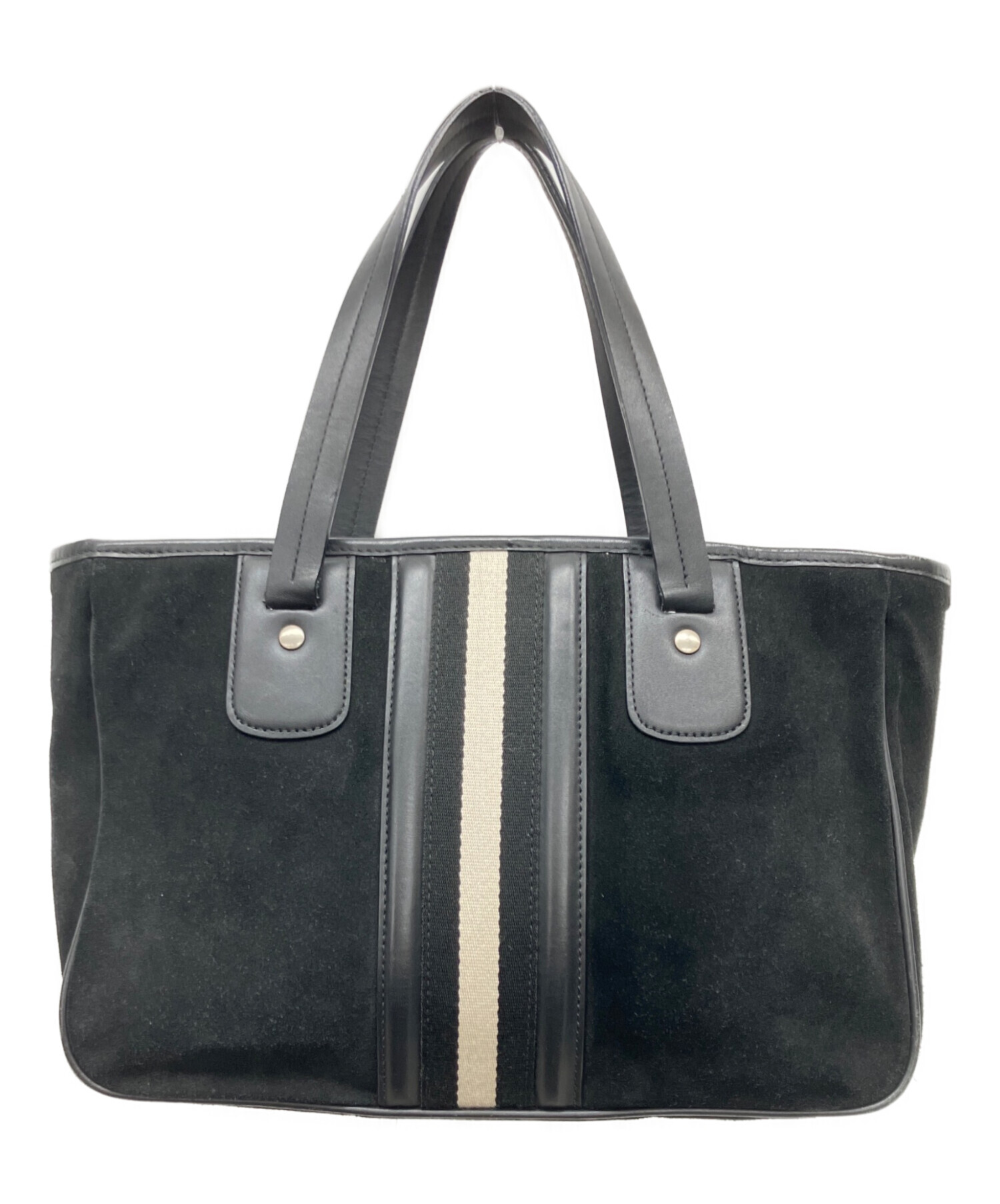 中古・古着通販】BALLY (バリー) ハンドバッグ ブラック｜ブランド 