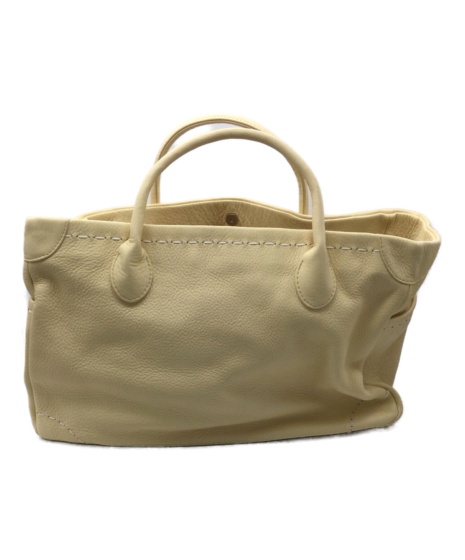 キタムラベージュハンドバック 中古・古着通販】KITAMURA (キタムラ) ハンドバッグ キタムラ