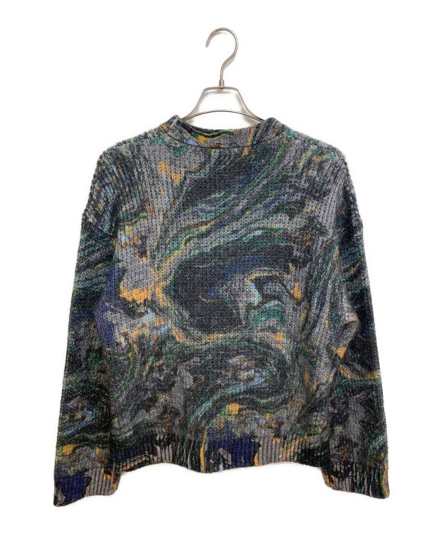 FENDI★モヘアセーター36★袖ロゴ柄 FENDI☆モヘアセーター36☆袖ロゴ柄 FENDI☆モヘアセーター36☆袖