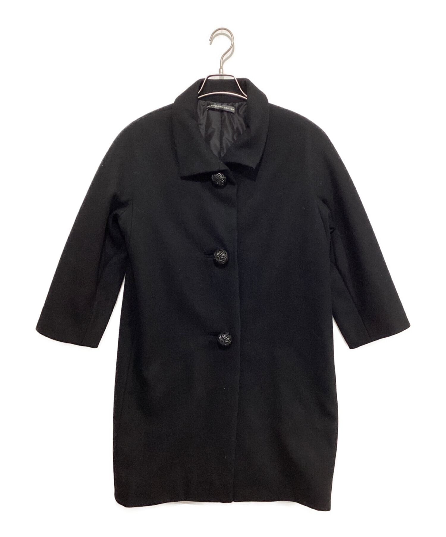 BALENCIAGA 黒 ウールコート　36 楽天市場】【数量限定・在庫限り・早い者勝ち！】 バレンシアガ