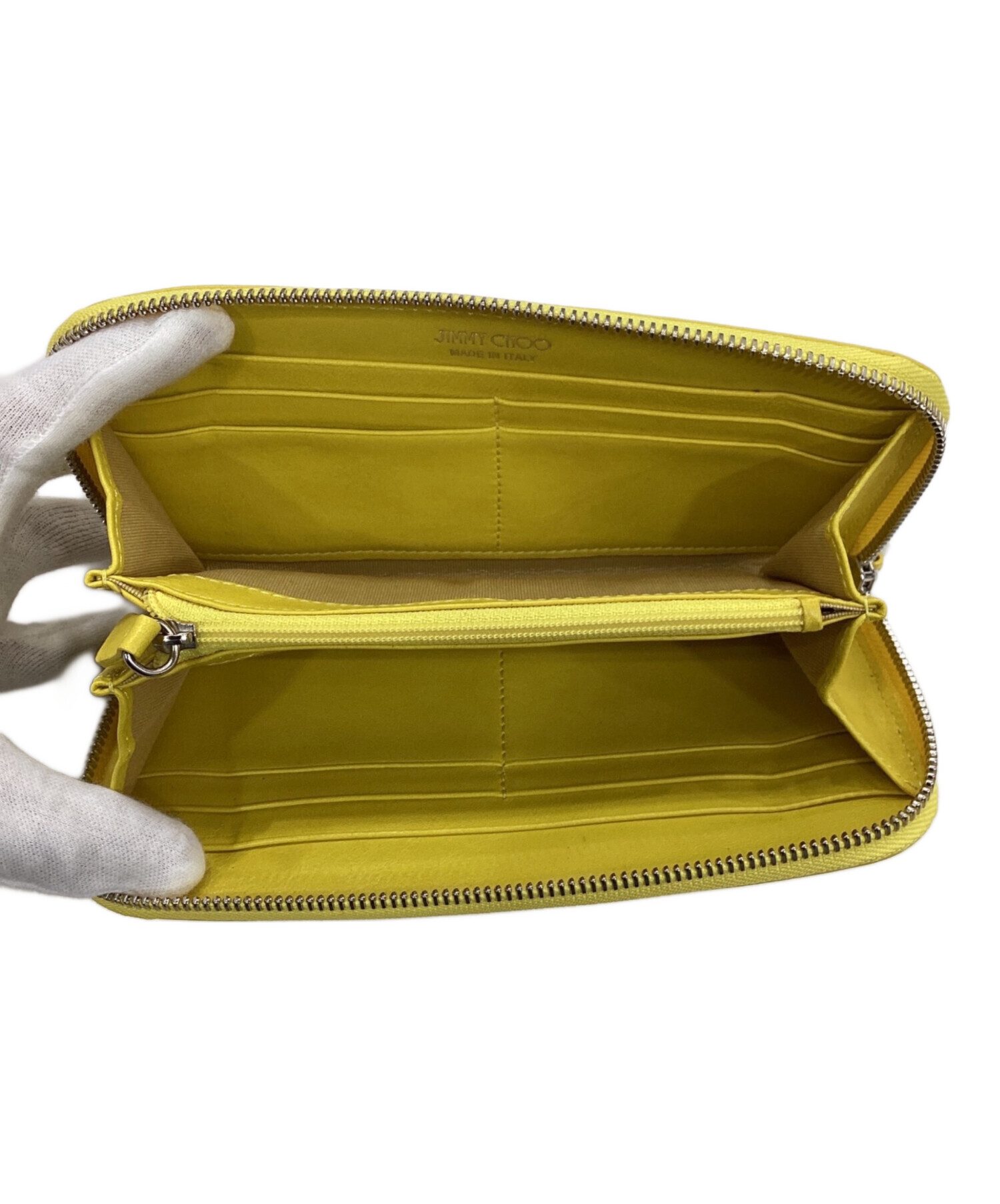 中古・古着通販】JIMMY CHOO (ジミーチュウ) 長財布／スタースタッズ