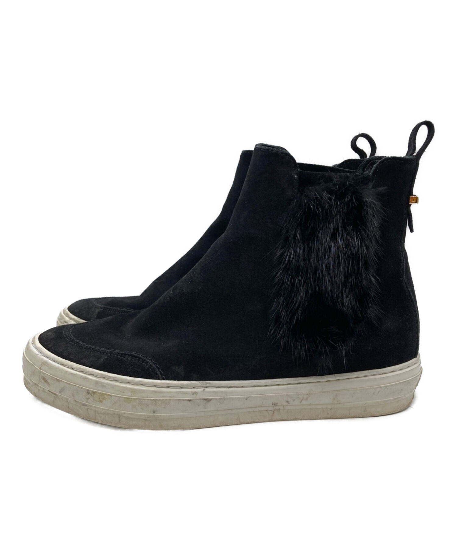 中古・古着通販】Ferragamo (フェラガモ) サイドゴアスニーカー 中古・古着通販】Ferragamo (フェラガモ) サイドゴアスニーカー