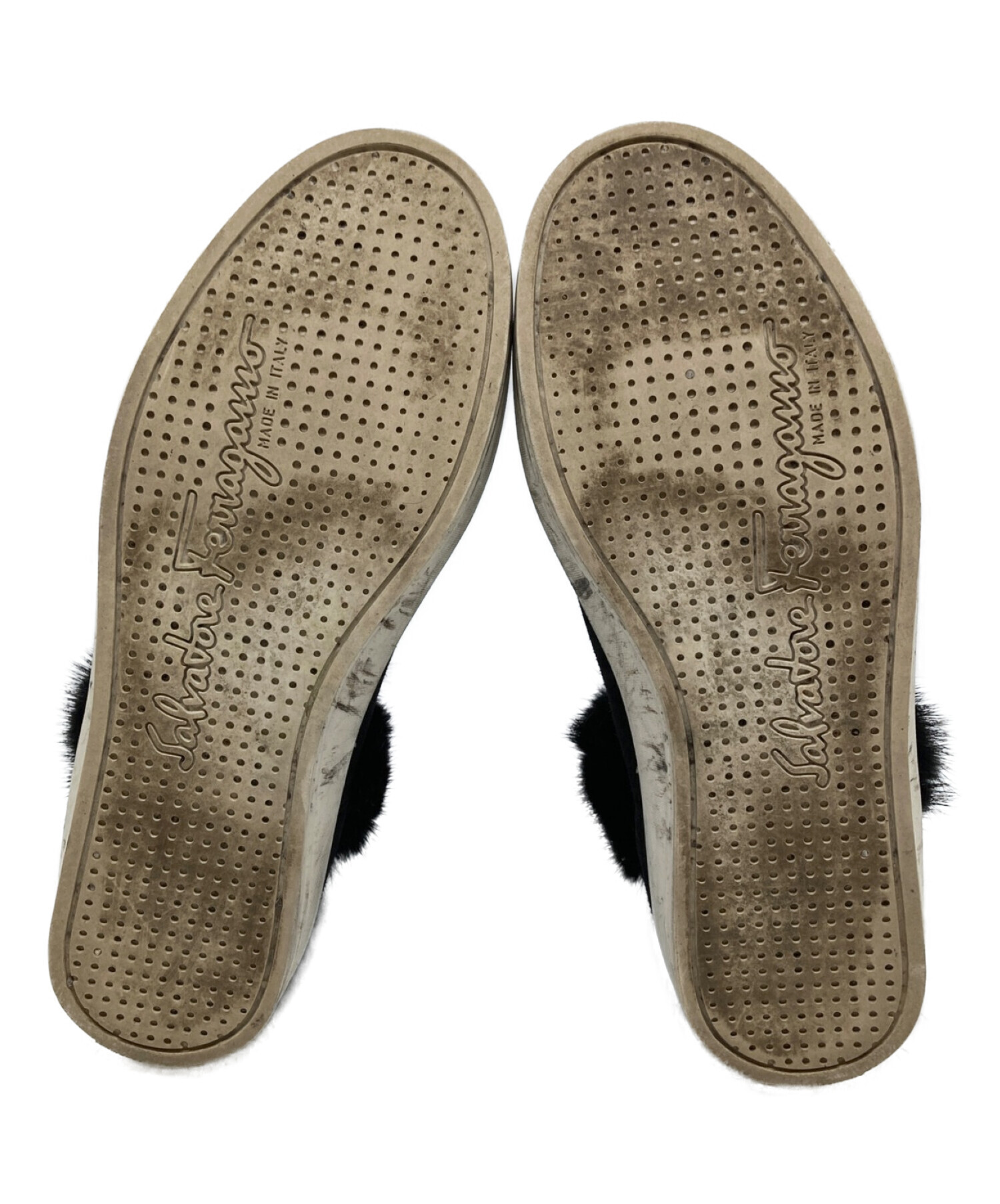 中古・古着通販】Ferragamo (フェラガモ) サイドゴアスニーカー 中古・古着通販】Ferragamo (フェラガモ) サイドゴアスニーカー