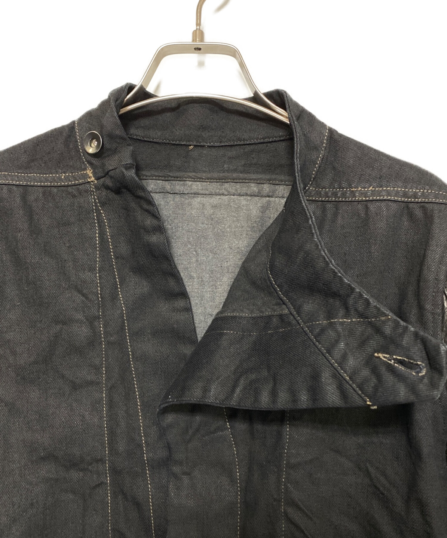 中古・古着通販】DRKSHDW (ダークシャドウ) レザー切り替えジャケット 