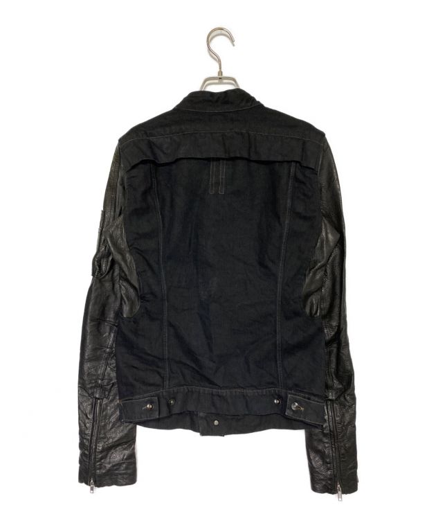 中古・古着通販】DRKSHDW (ダークシャドウ) レザー切り替えジャケット 
