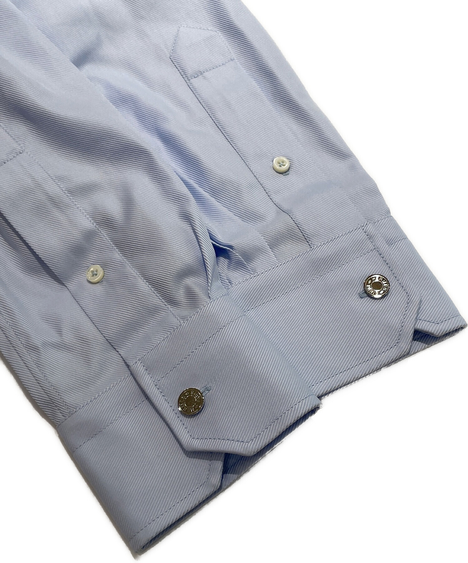 エルメス シャツ エルメス シャツ 23ss ジップアップカラー・シャツ | ビープライス