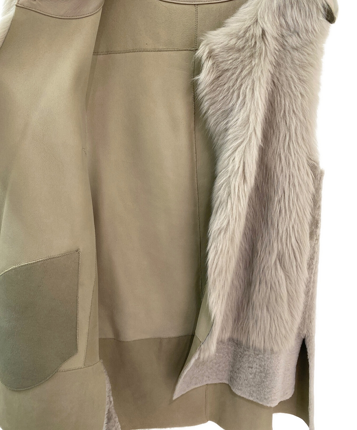 中古・古着通販】Karl Donoghue (カールドノヒュー) ムートンジレ