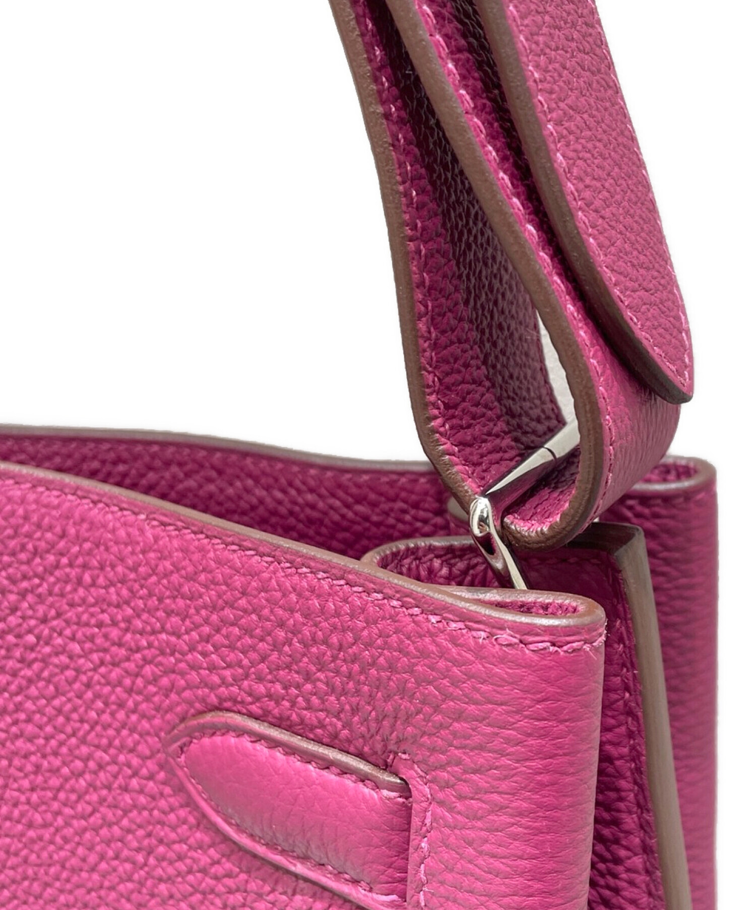 中古・古着通販】HERMES (エルメス) ソーケリー 22/シルバー金具/トゴ