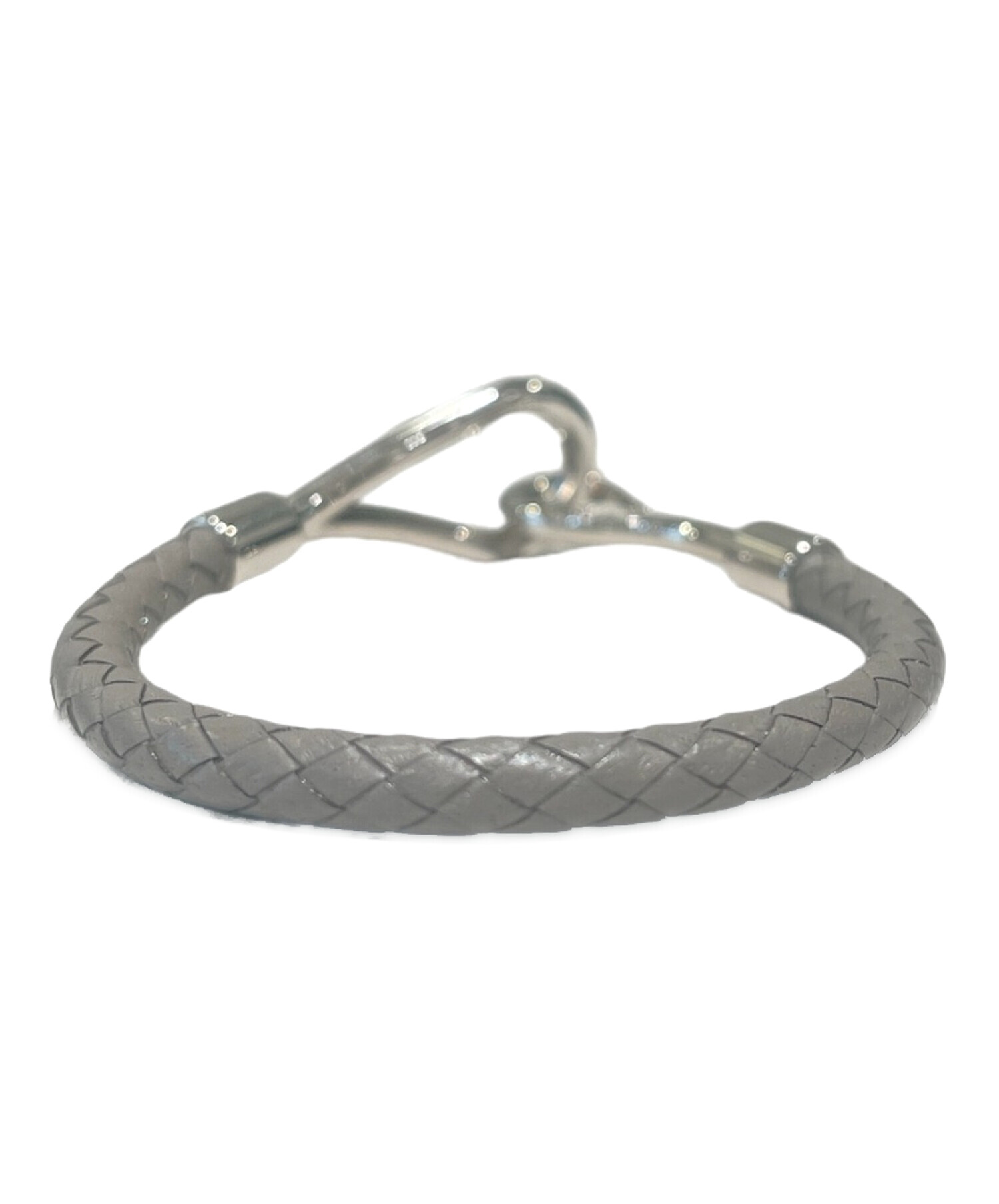 中古・古着通販】HERMES (エルメス) ジャンボブレスレット グレー