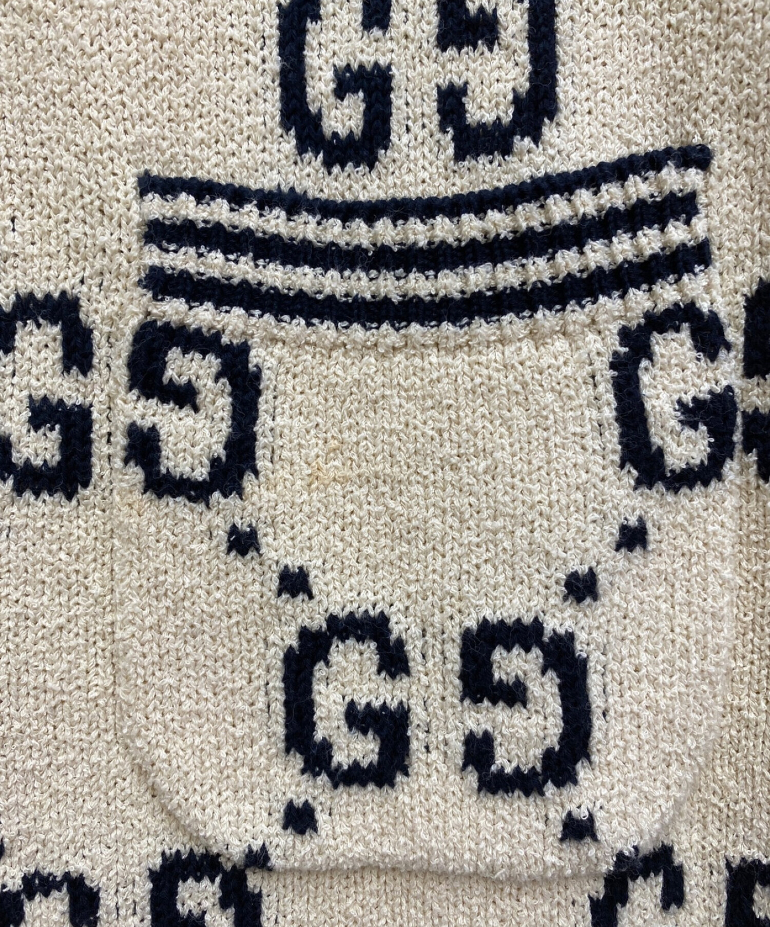 中古・古着通販】GUCCI (グッチ) 22SS コットンニットワンピース