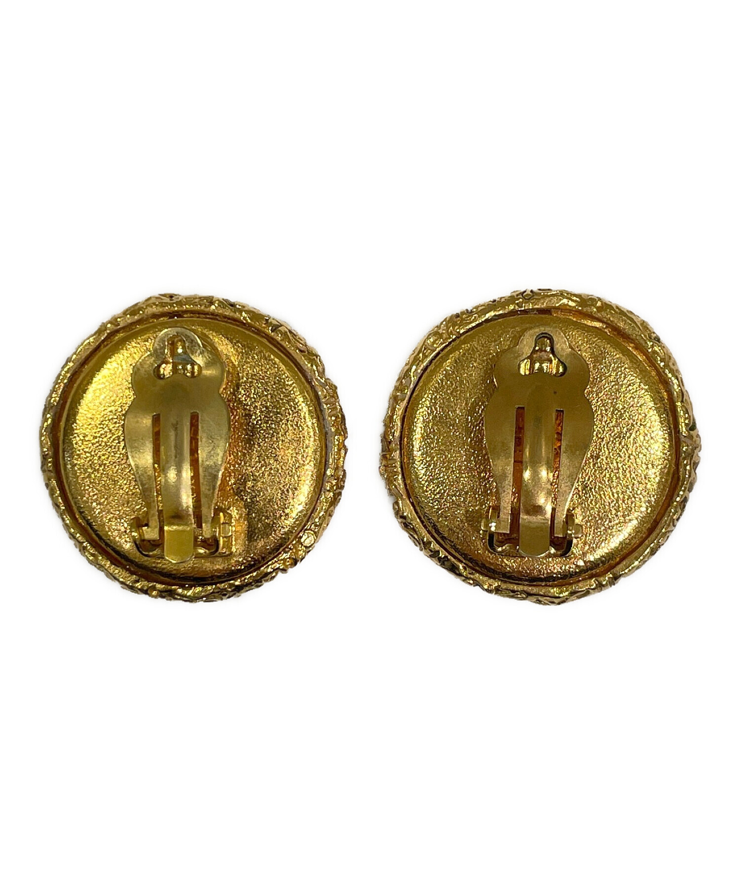 中古・古着通販】CHANEL (シャネル) 溶岩ココマークパールイヤリング