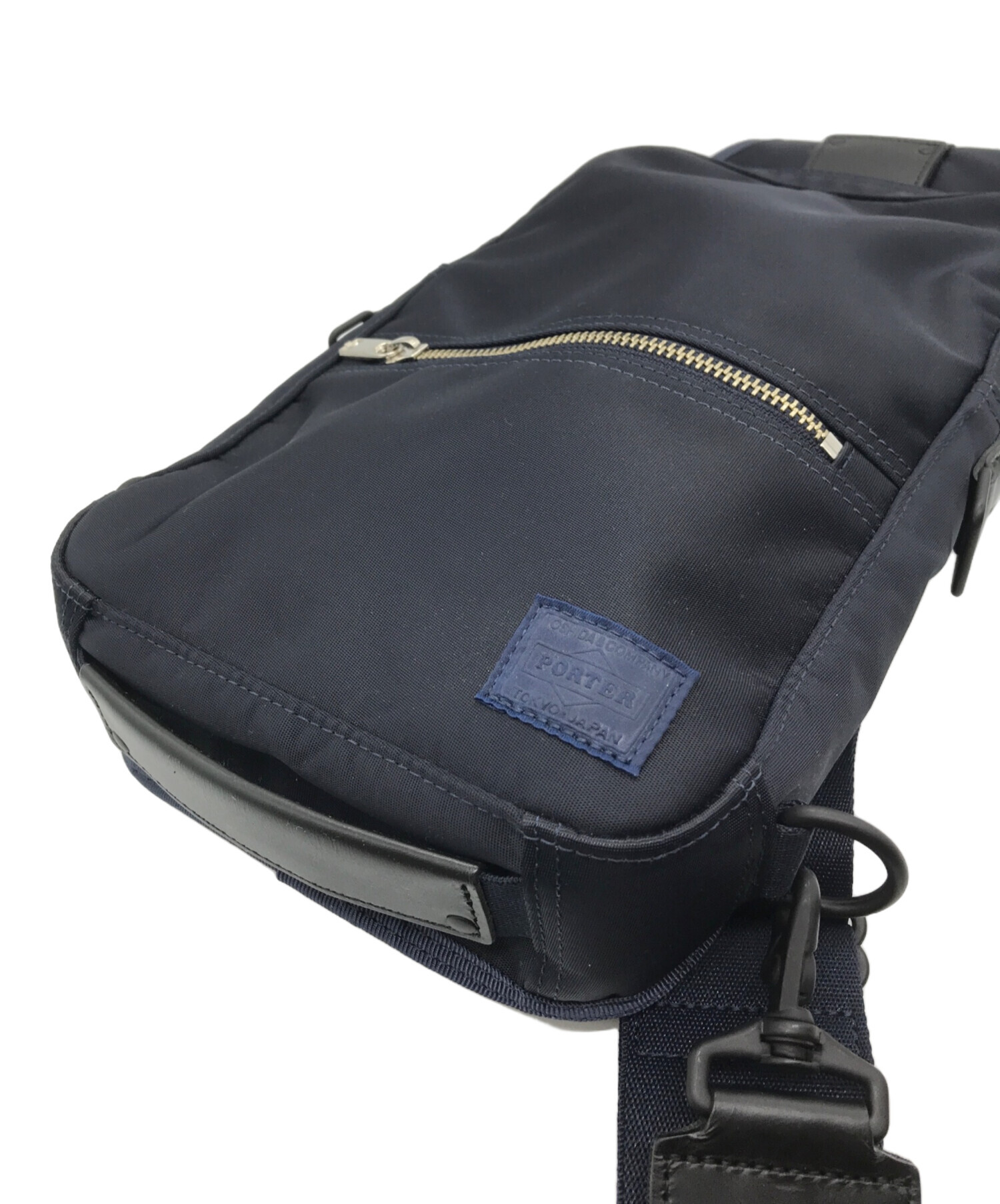 中古・古着通販】PORTER (ポーター) LIFT SLING SHOULDER BAG ネイビー 