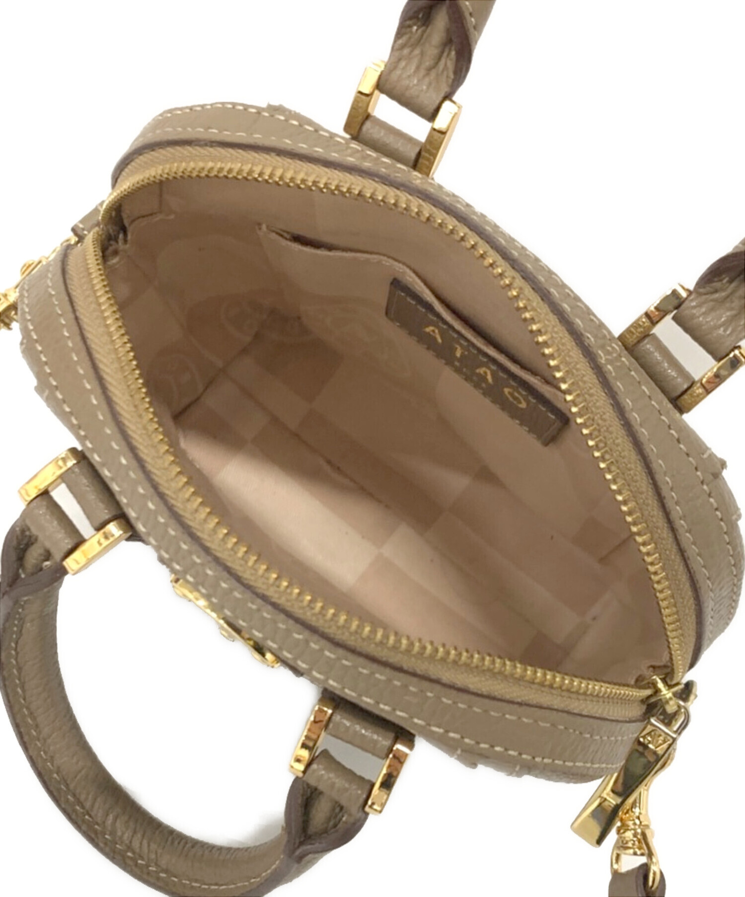 【未使用✨️】ATAO アタオ アップル140 クロシェ 2way トープ 中古・古着通販】ATAO (アタオ) アップル140クロシェ グレー