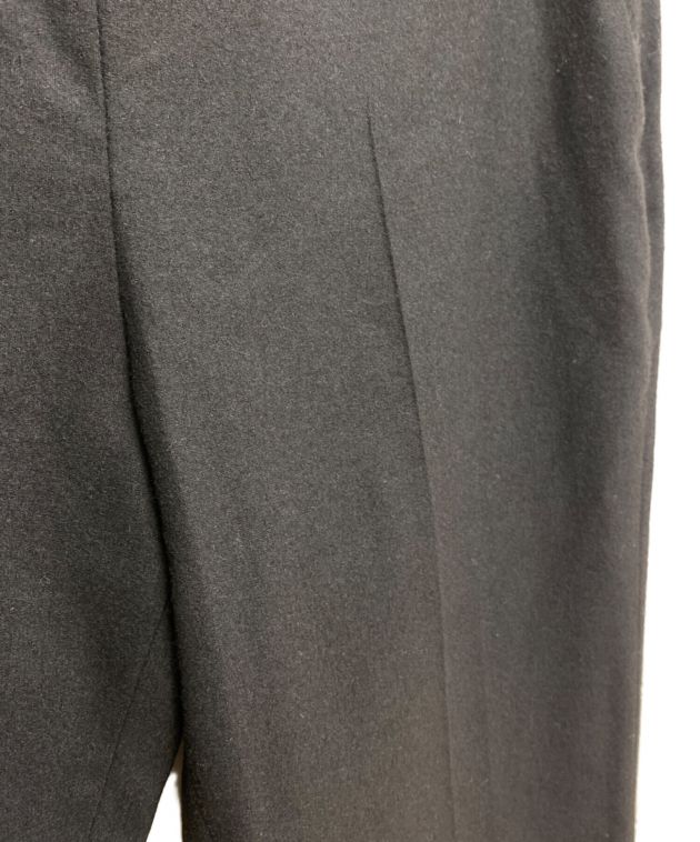 中古・古着通販】HERMES (エルメス) センタープレスパンツ ブラック